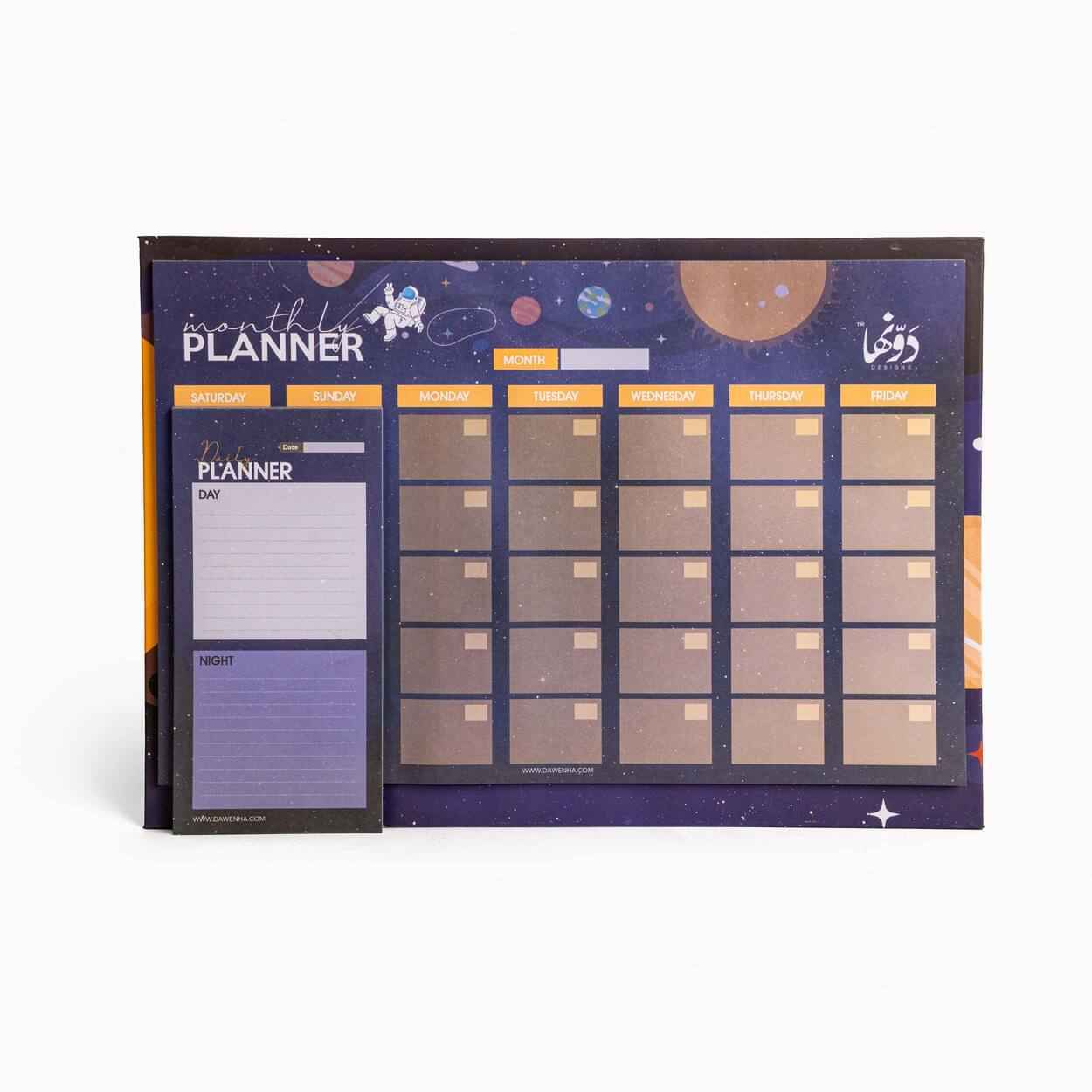 Spaceship Desk Calendar calendar Dawenha | دونها