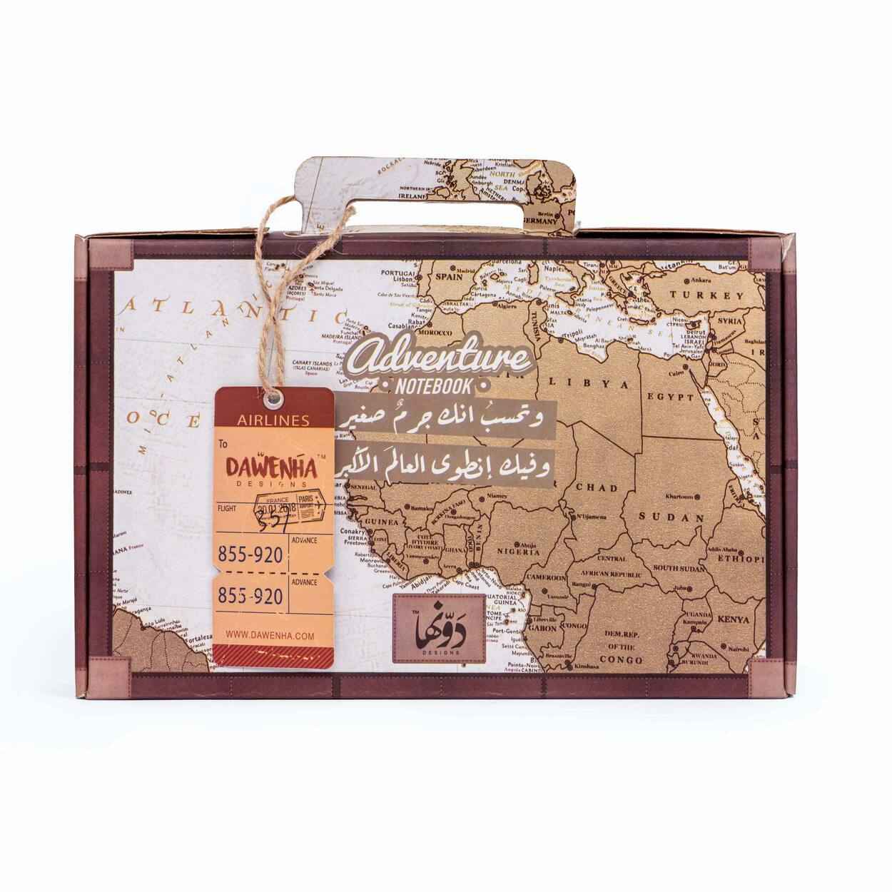 Watahseb Ank Jurm | Adventure Pack notebook Dawenha | دونها