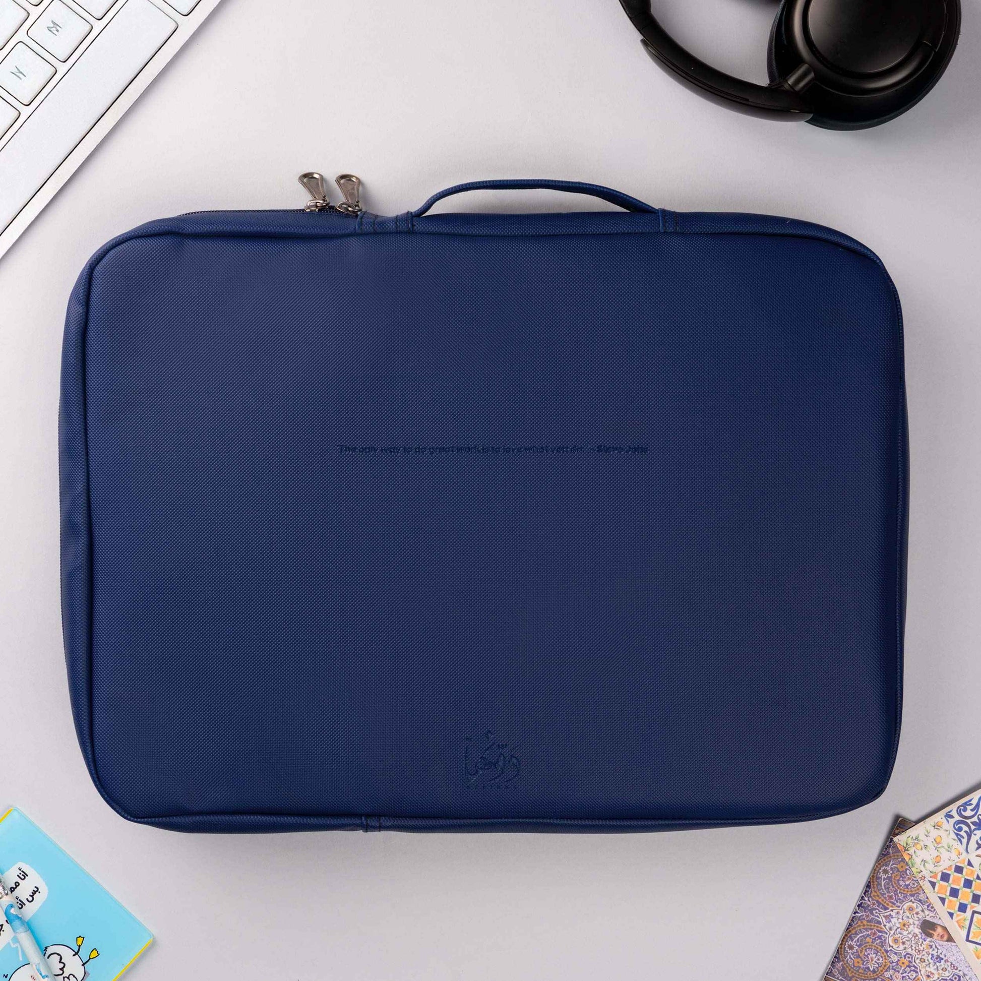 Laptop Sleeve | Navy Blue Dawenha | دونها