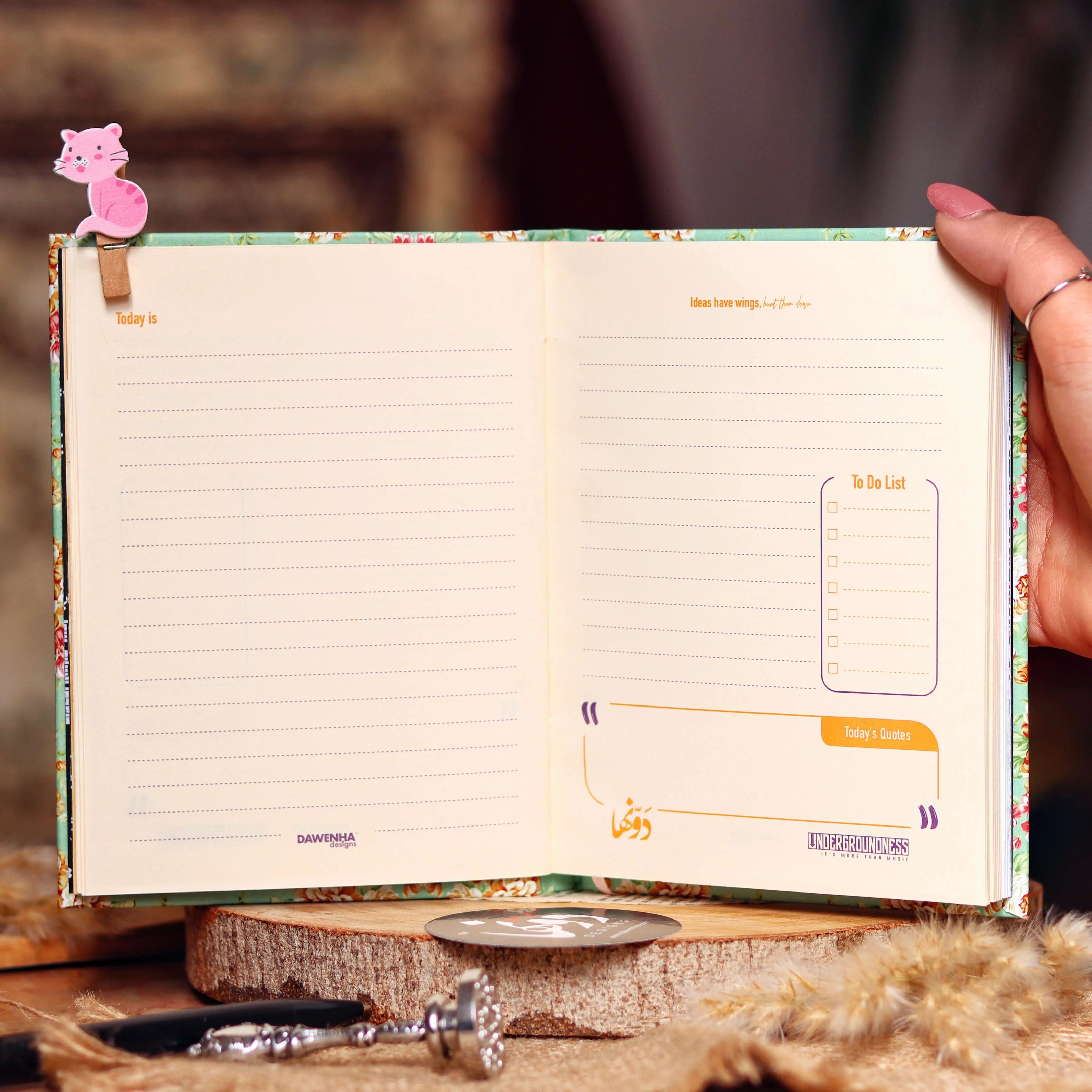 Kefak ent - Fairoz | Pocket Notebook notebook Dawenha | دونها
