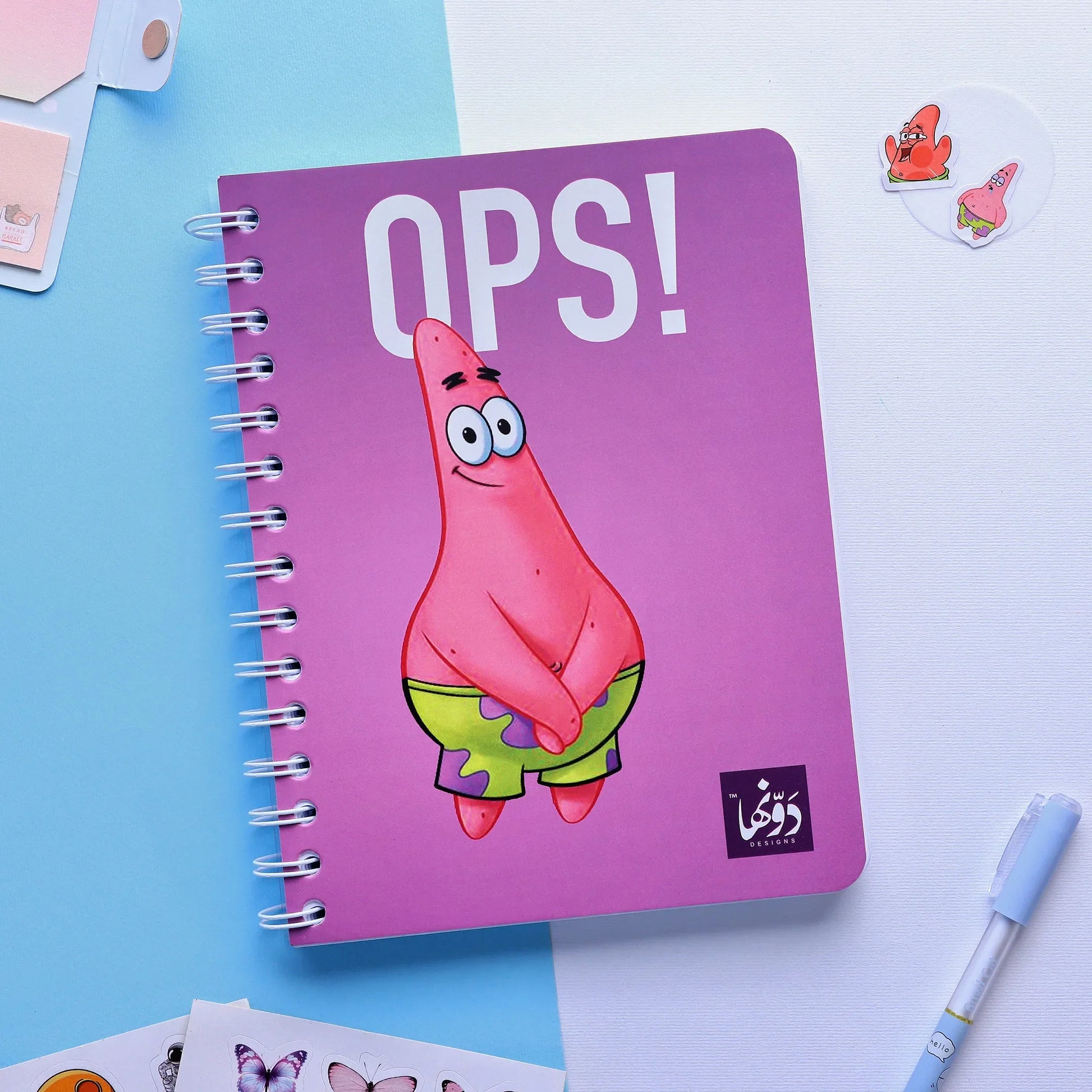 Ops | SafeZone Notebook (Wired / HardCover) Wired Dawenha | دونها