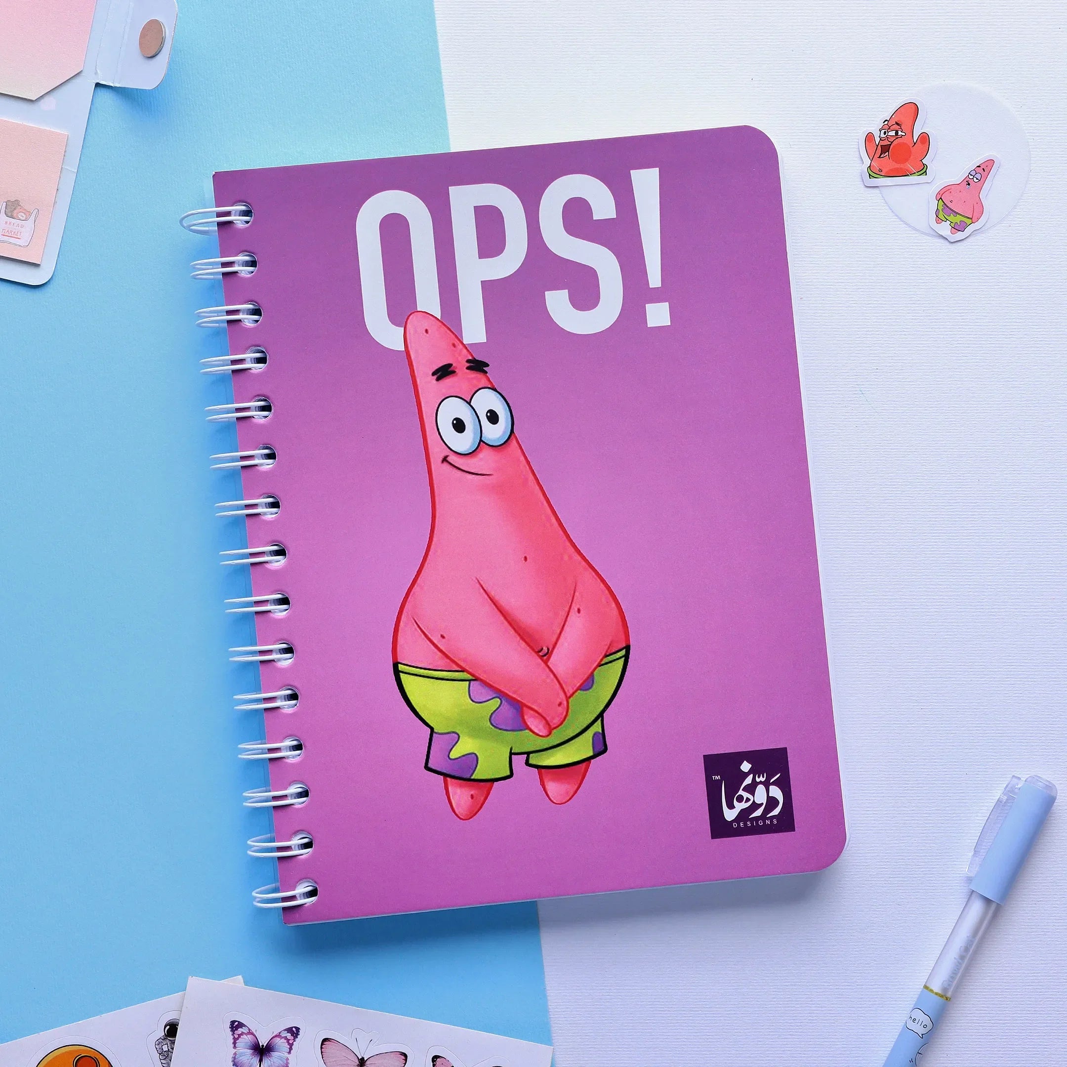 Ops | SafeZone Notebook (Wired / HardCover) Wired Dawenha | دونها