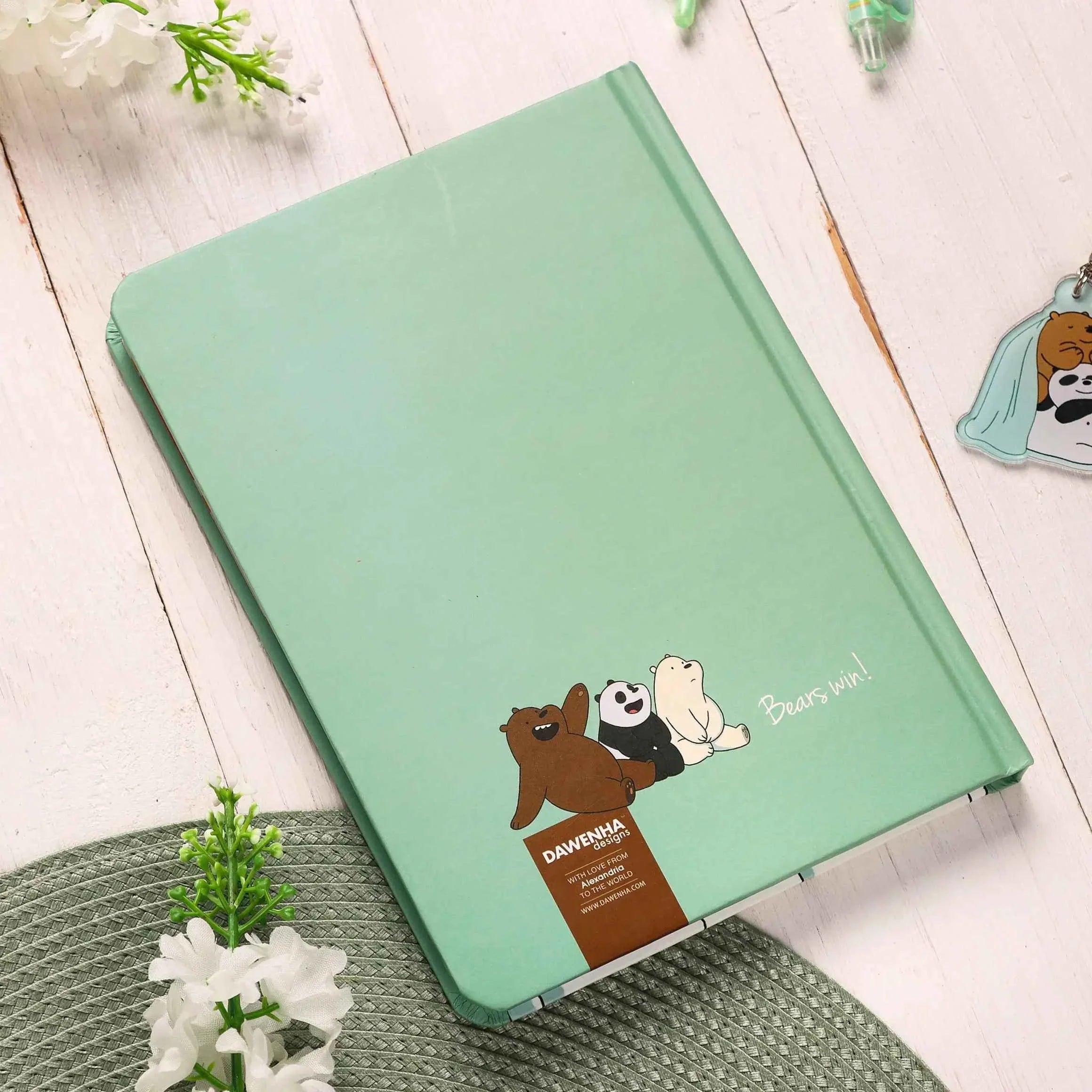 Bears Win Mint Green | Safezone Notebook Dawenha | دونها