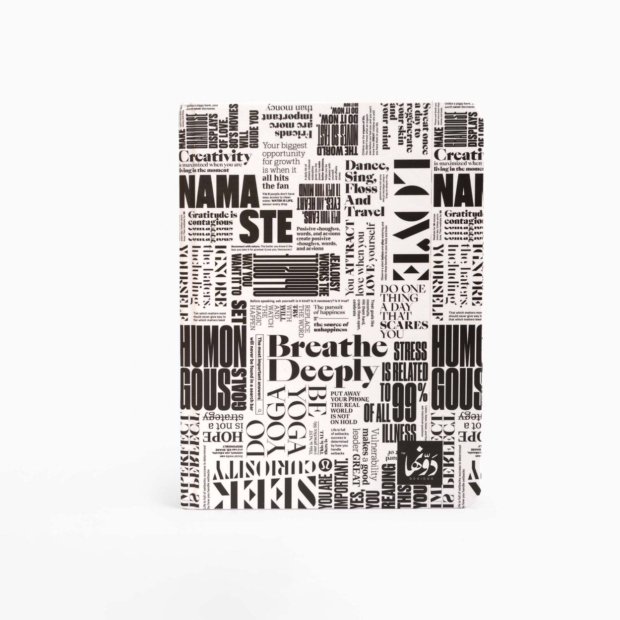 Breathe Deeply | SafeZone Notebook (Wired / HardCover) Dawenha | دونها