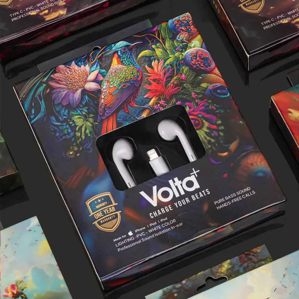 Volta+ Harmony Headphones with mic (IPhone Lightning) Dawenha | دونها