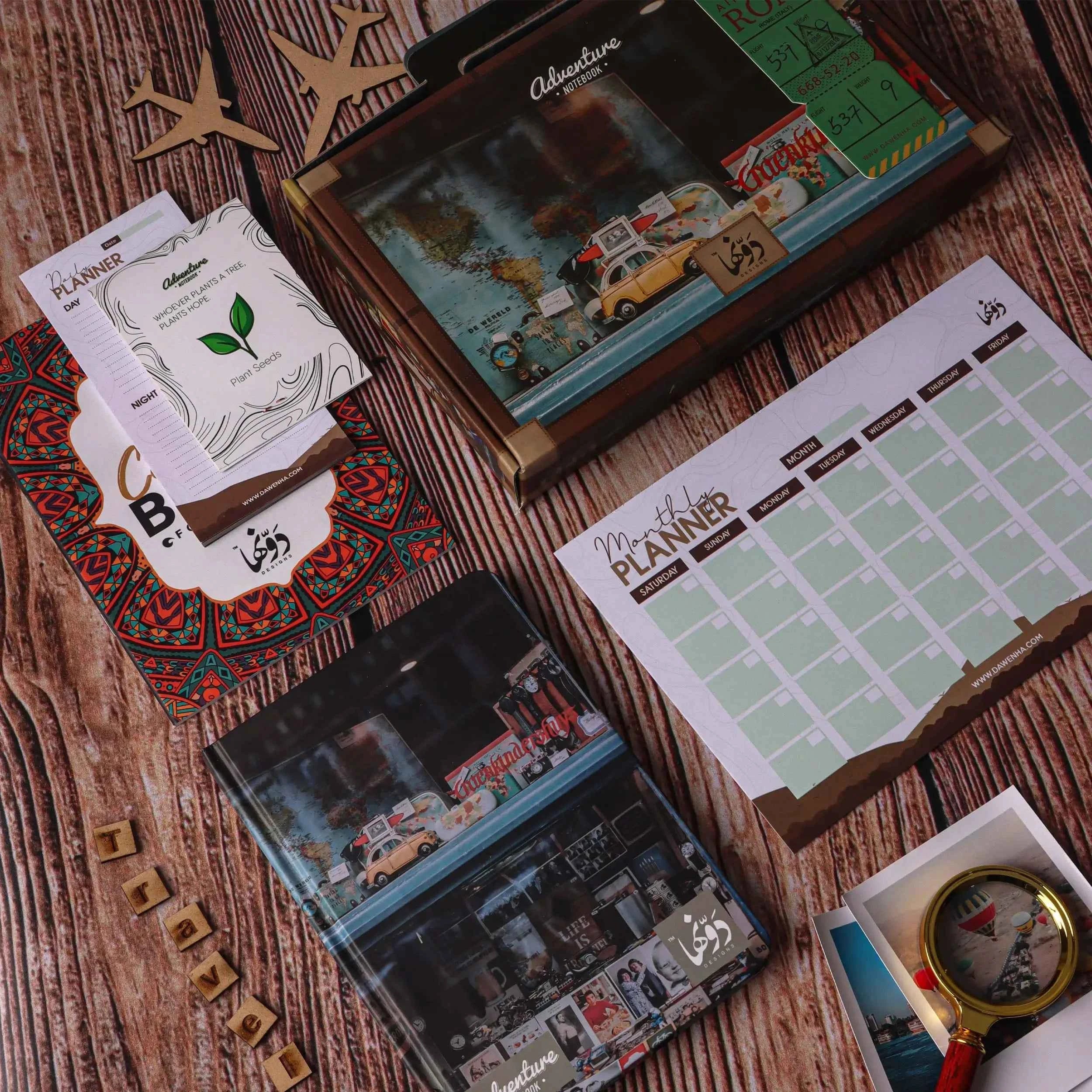 Memories | Adventure Pack notebook Dawenha | دونها