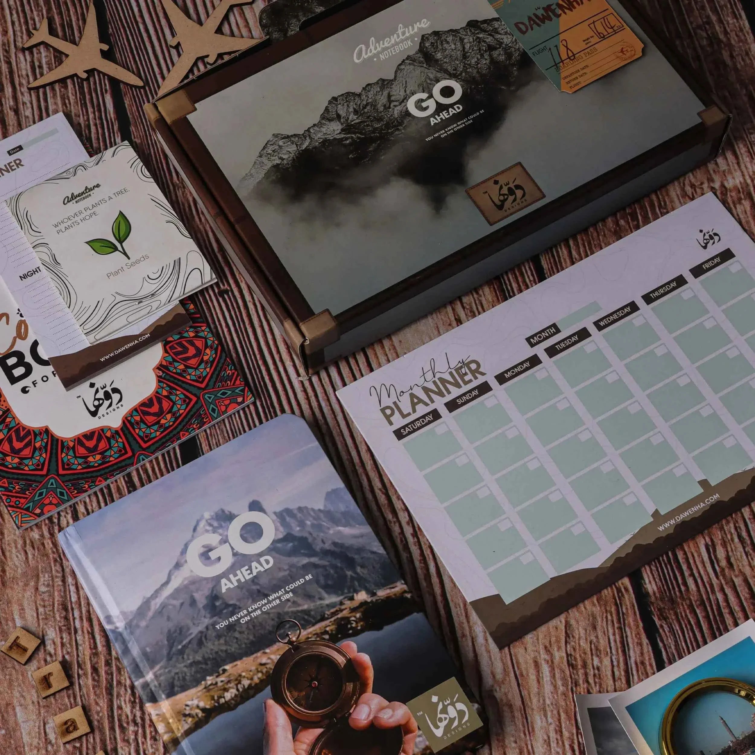 Go Ahead | Adventure Pack notebook Dawenha | دونها
