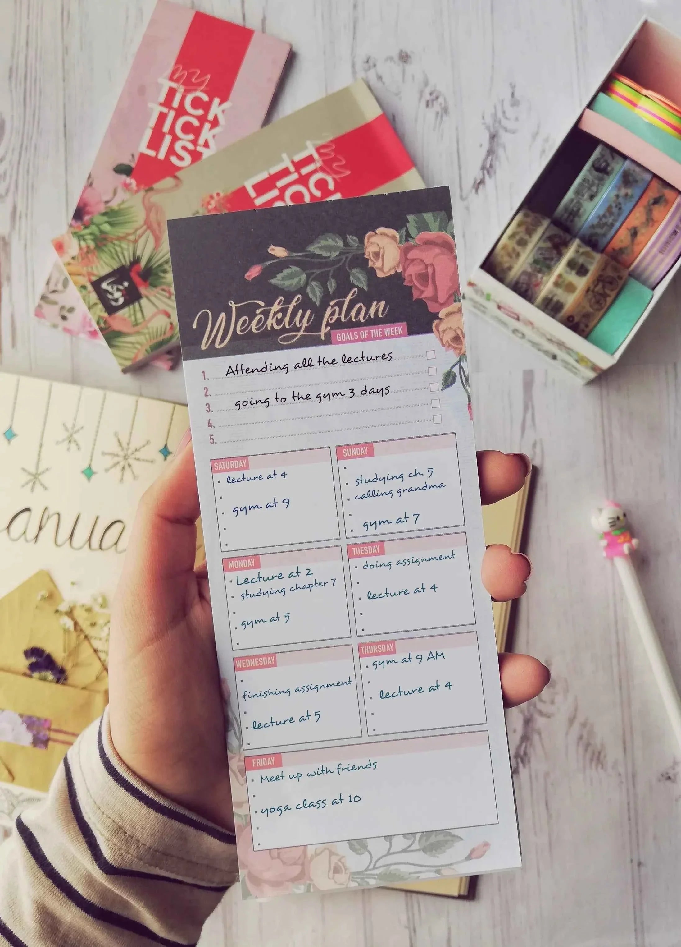 My Tick Tick List Package Dawenha | دونها
