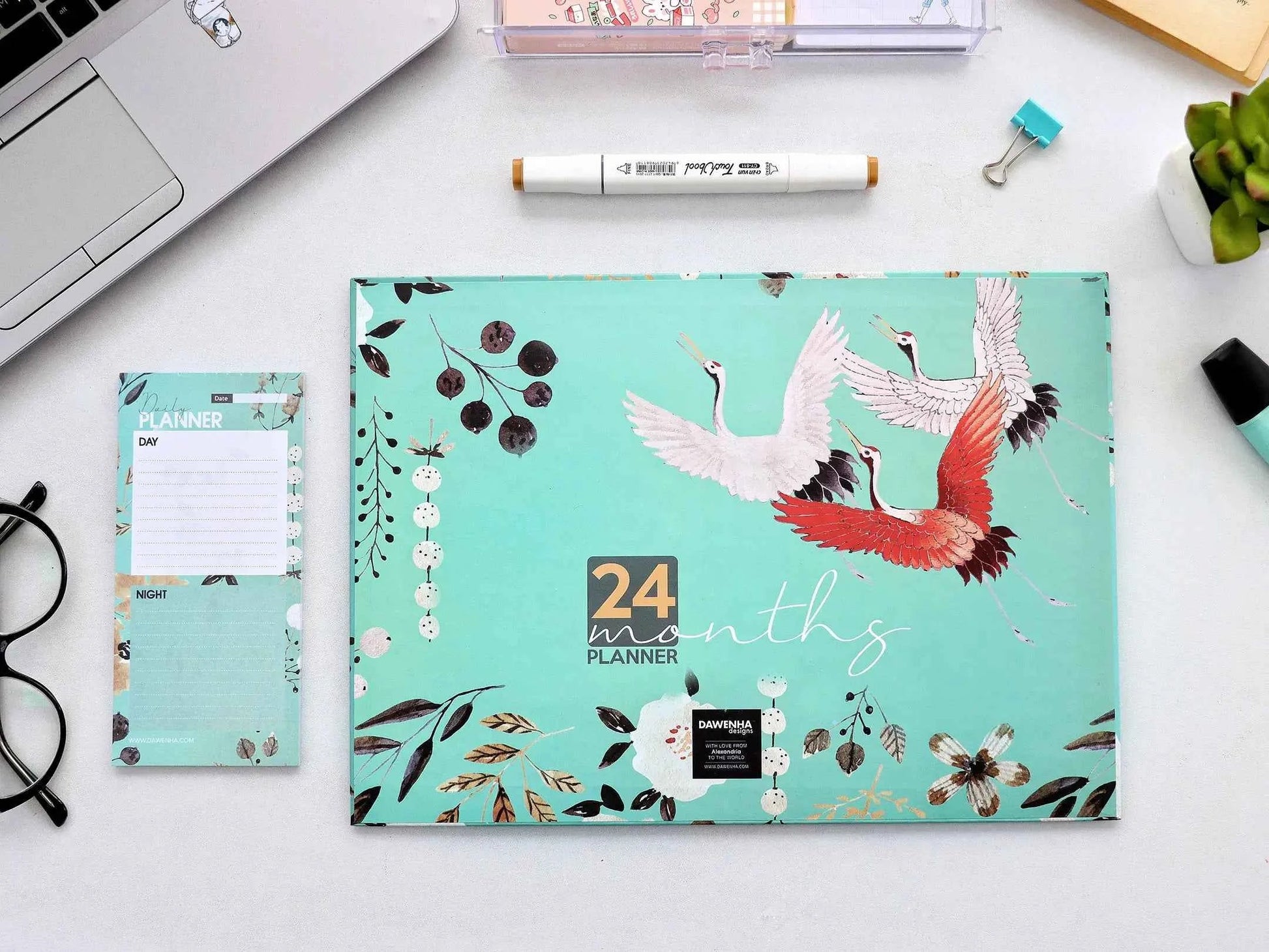 Sky birds Desk Calendar calendar Dawenha | دونها