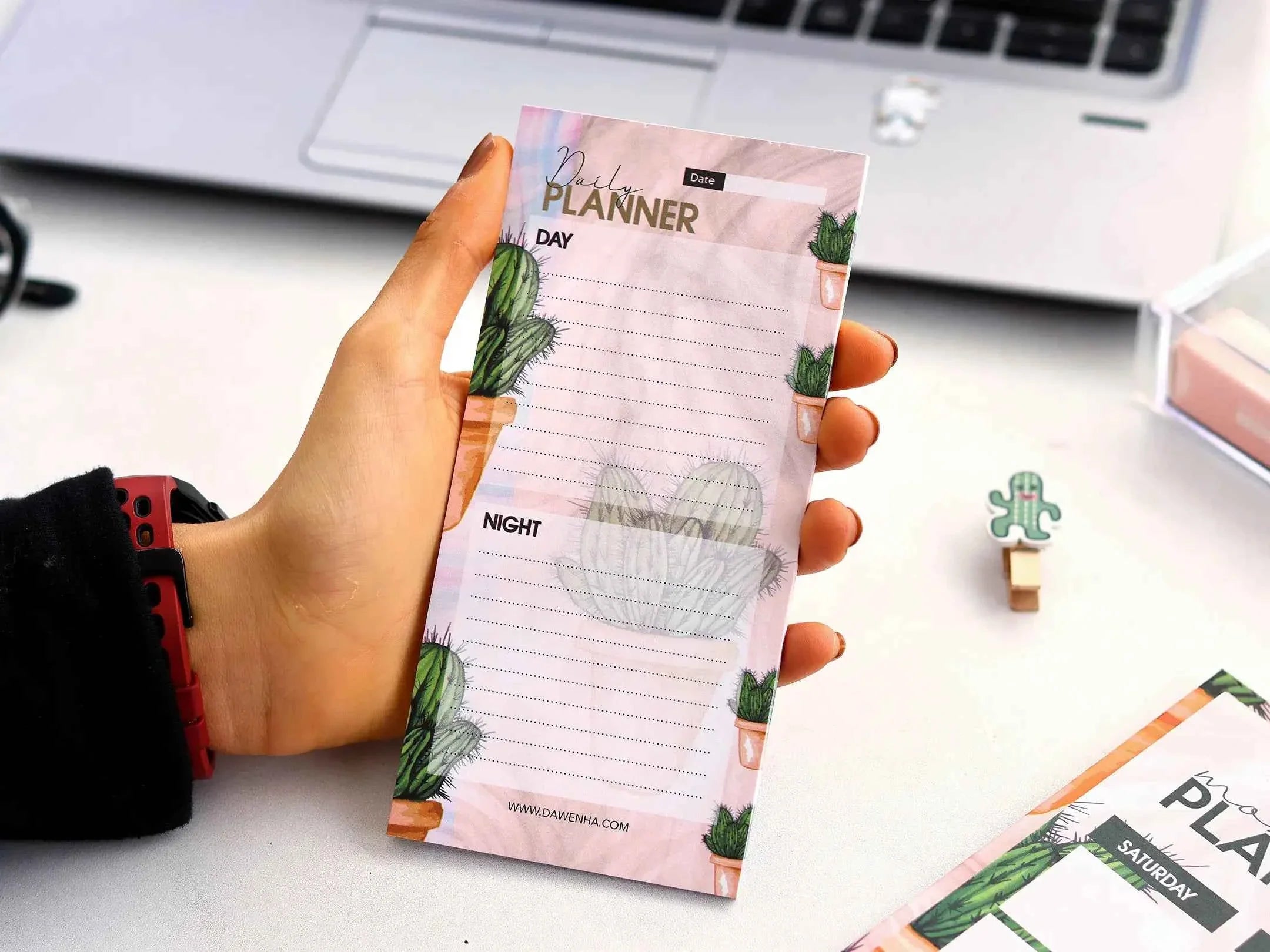 Cactus Desk Calendar calendar Dawenha | دونها