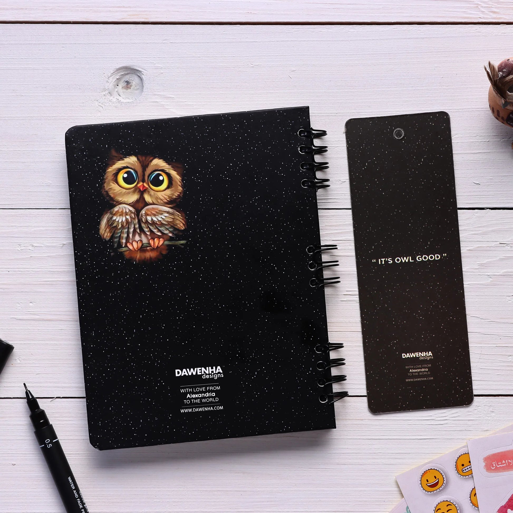 It's Owl Good | Pocket Notebook Dawenha | دونها
