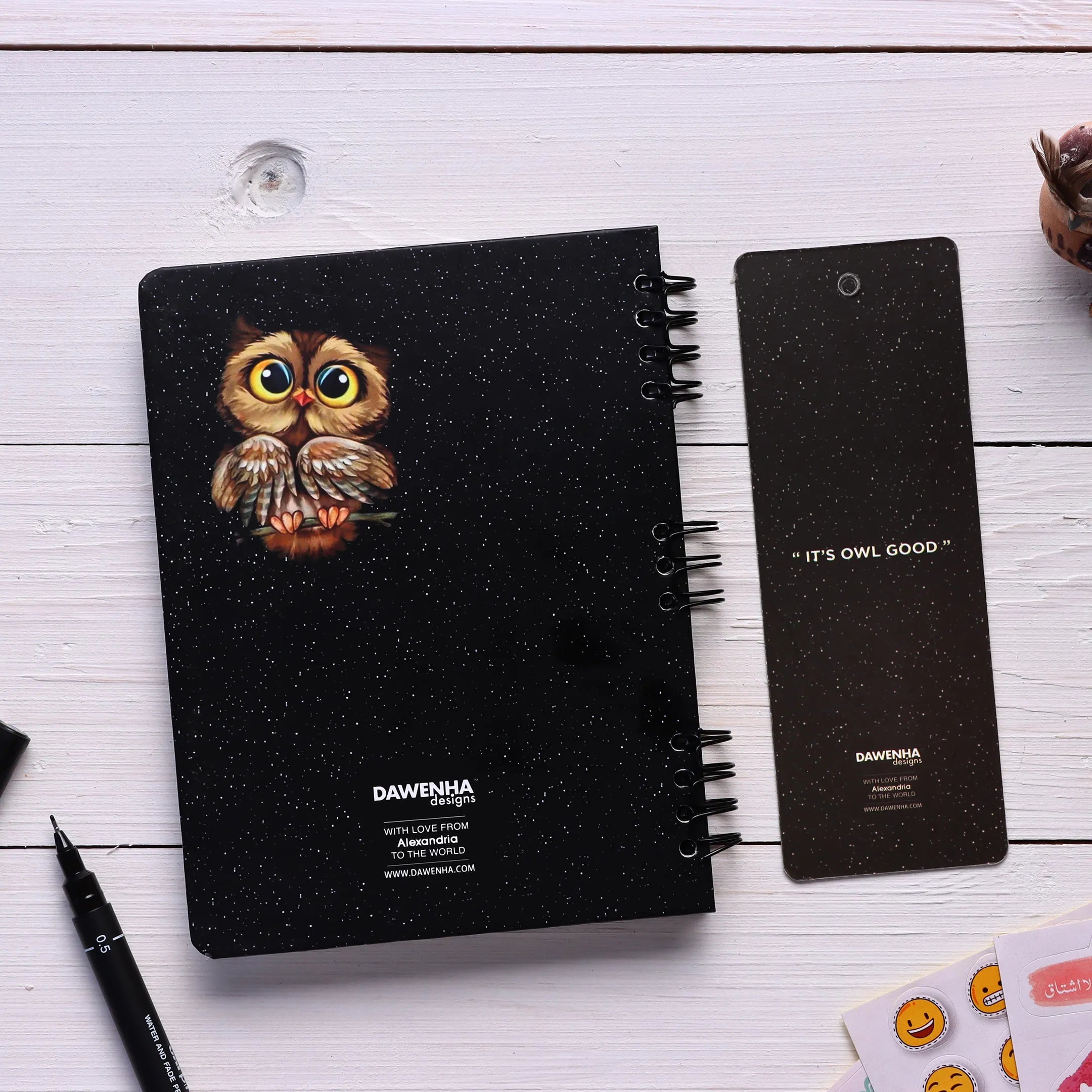 It's Owl Good | Pocket Notebook Dawenha | دونها