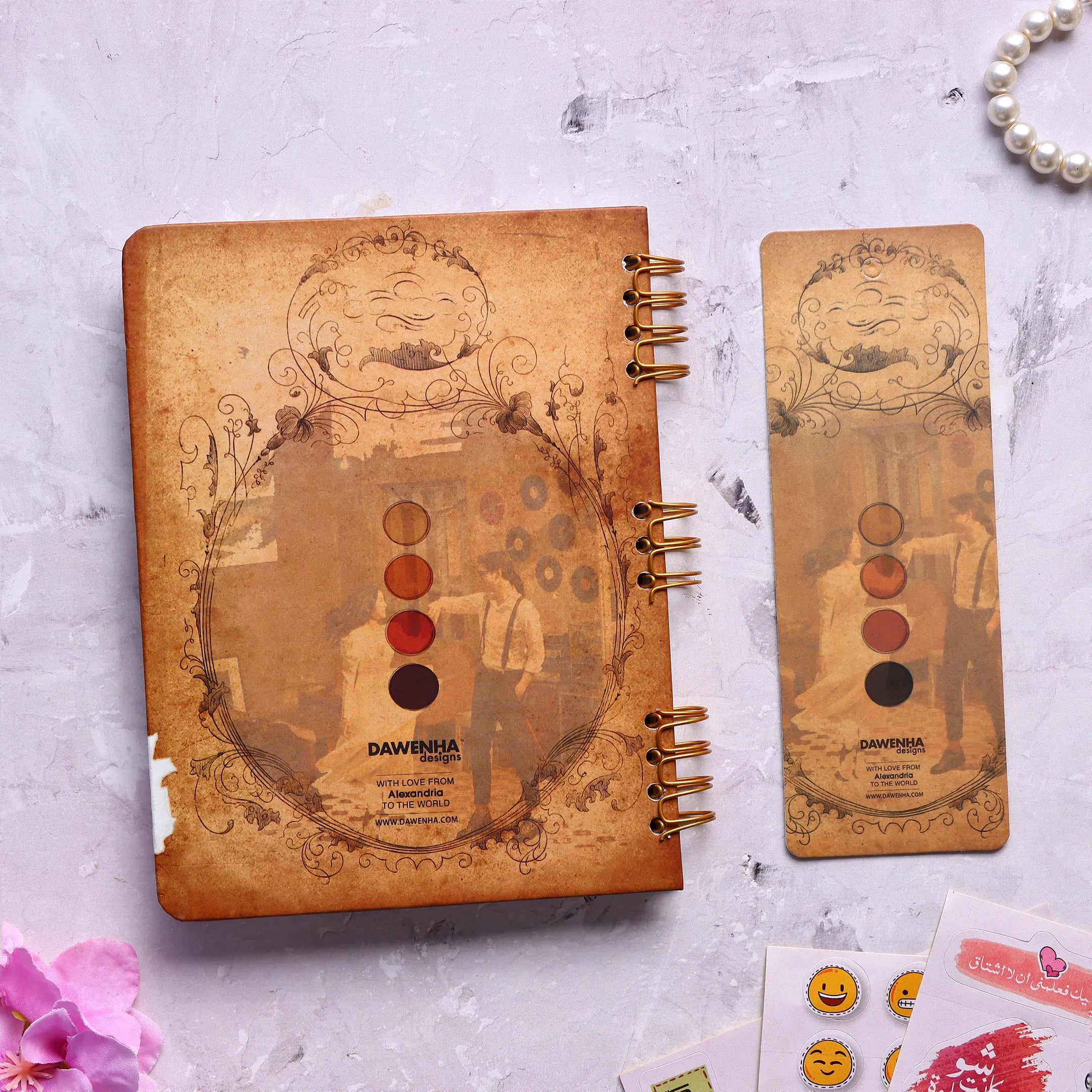 Warda | Pocket Notebook notebook Dawenha | دونها