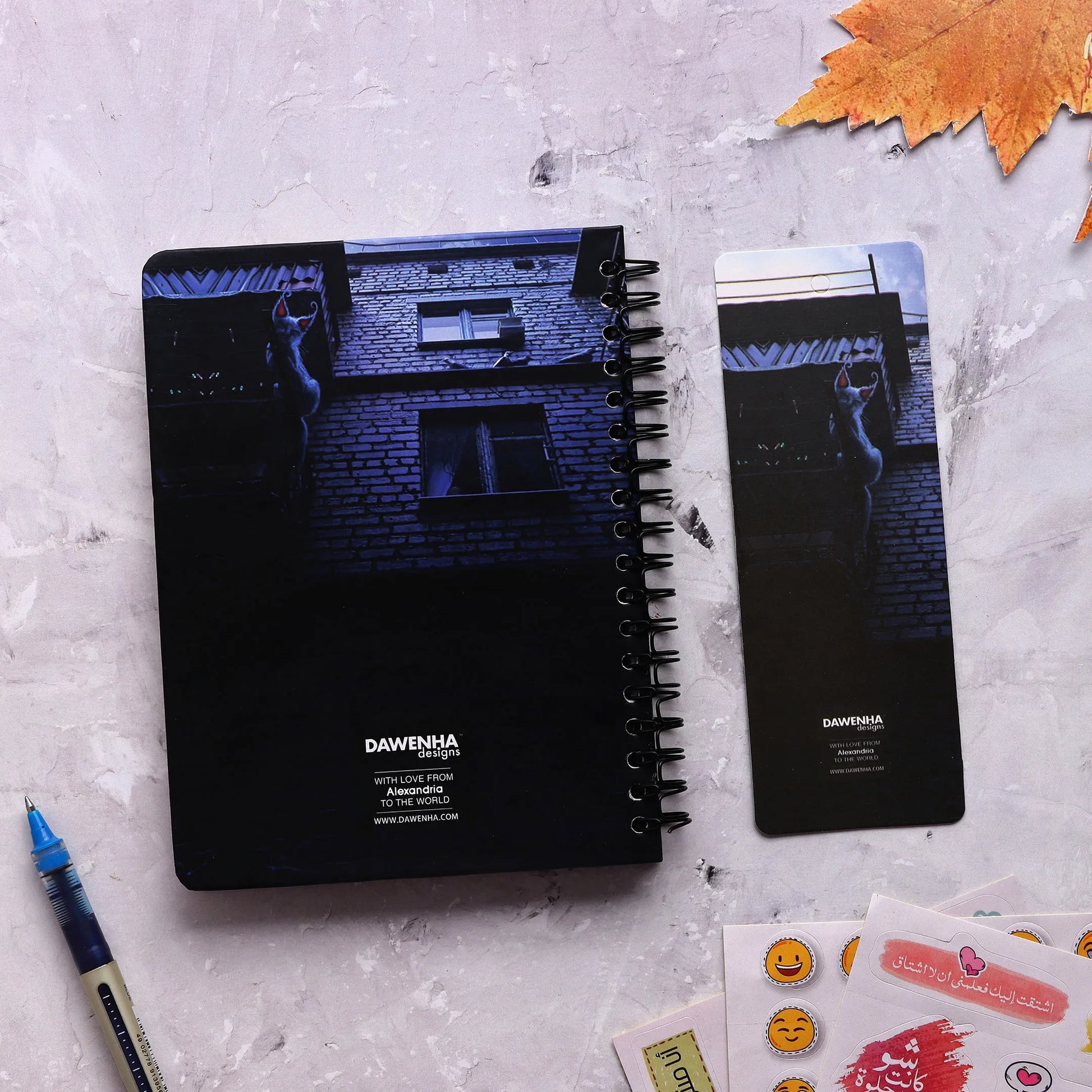 Nahn w Elqamr Geran - Fayrouz | Pocket Notebook notebook Dawenha | دونها