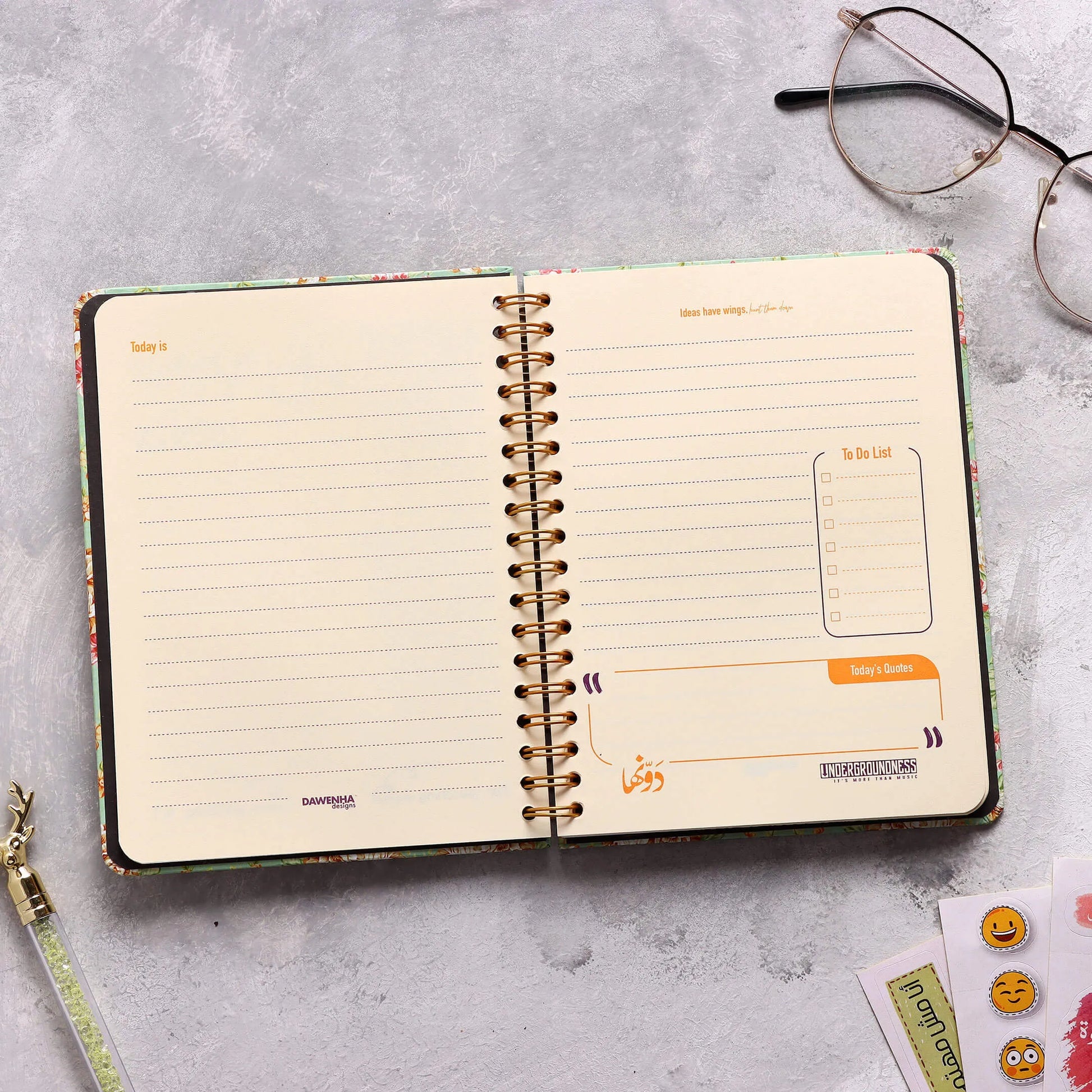 Kefak ent - Fairoz | Pocket Notebook notebook Dawenha | دونها