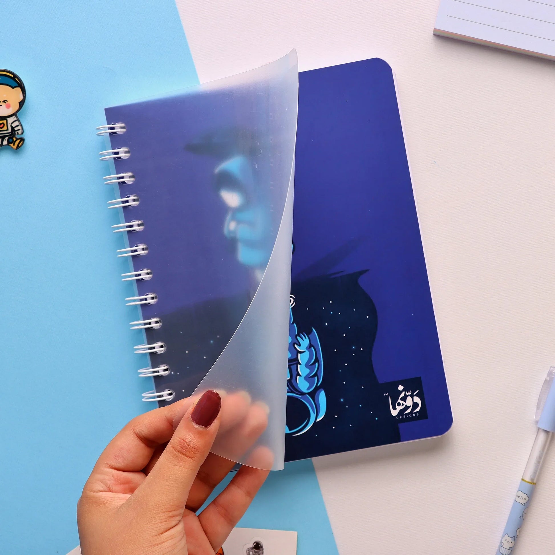 Loneliness | SafeZone Notebook (Wired / HardCover) Dawenha | دونها