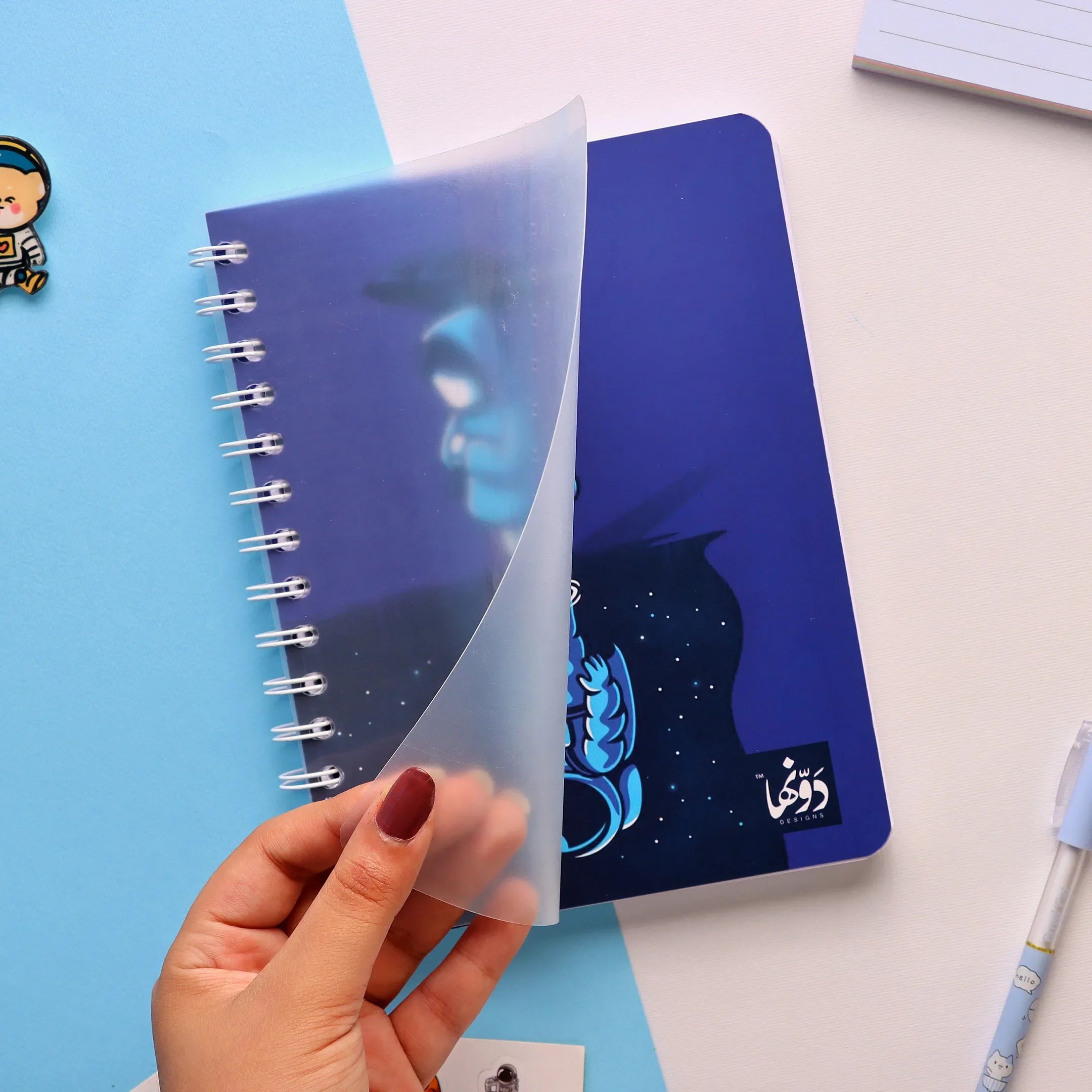 Loneliness | SafeZone Notebook (Wired / HardCover) Dawenha | دونها