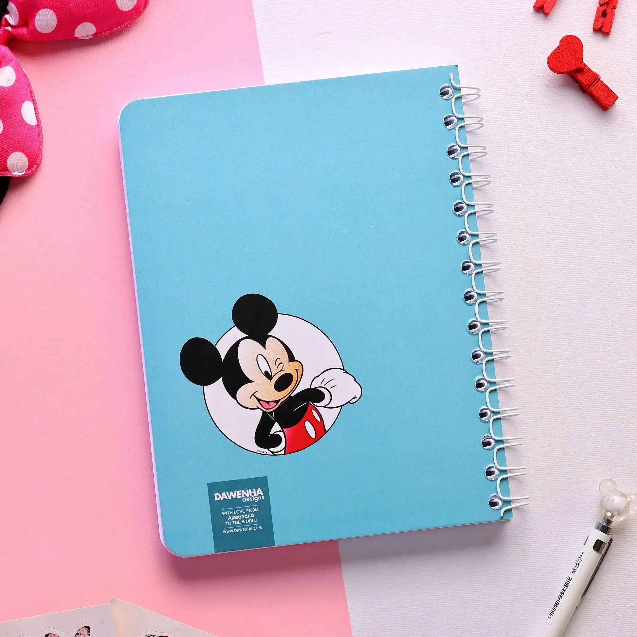 Minnie Mouse | SafeZone Notebook (Wired / HardCover) Dawenha | دونها
