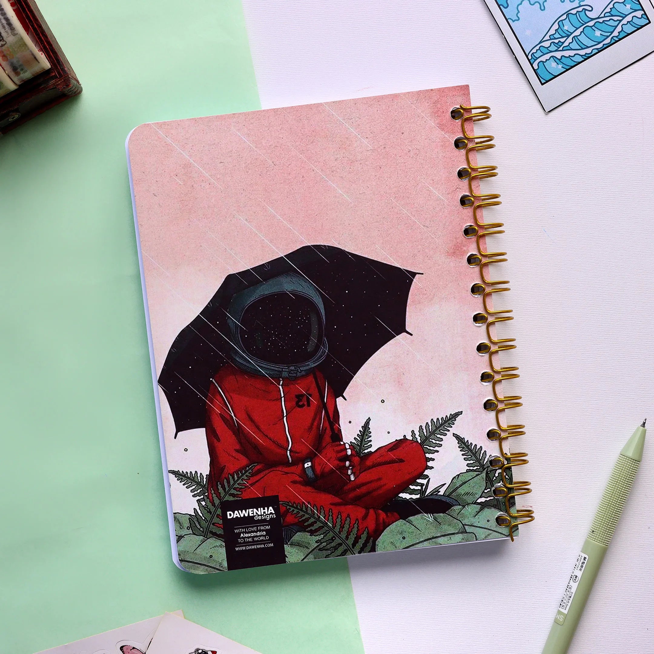 Retro | SafeZone Notebook (Wired / HardCover) Dawenha | دونها