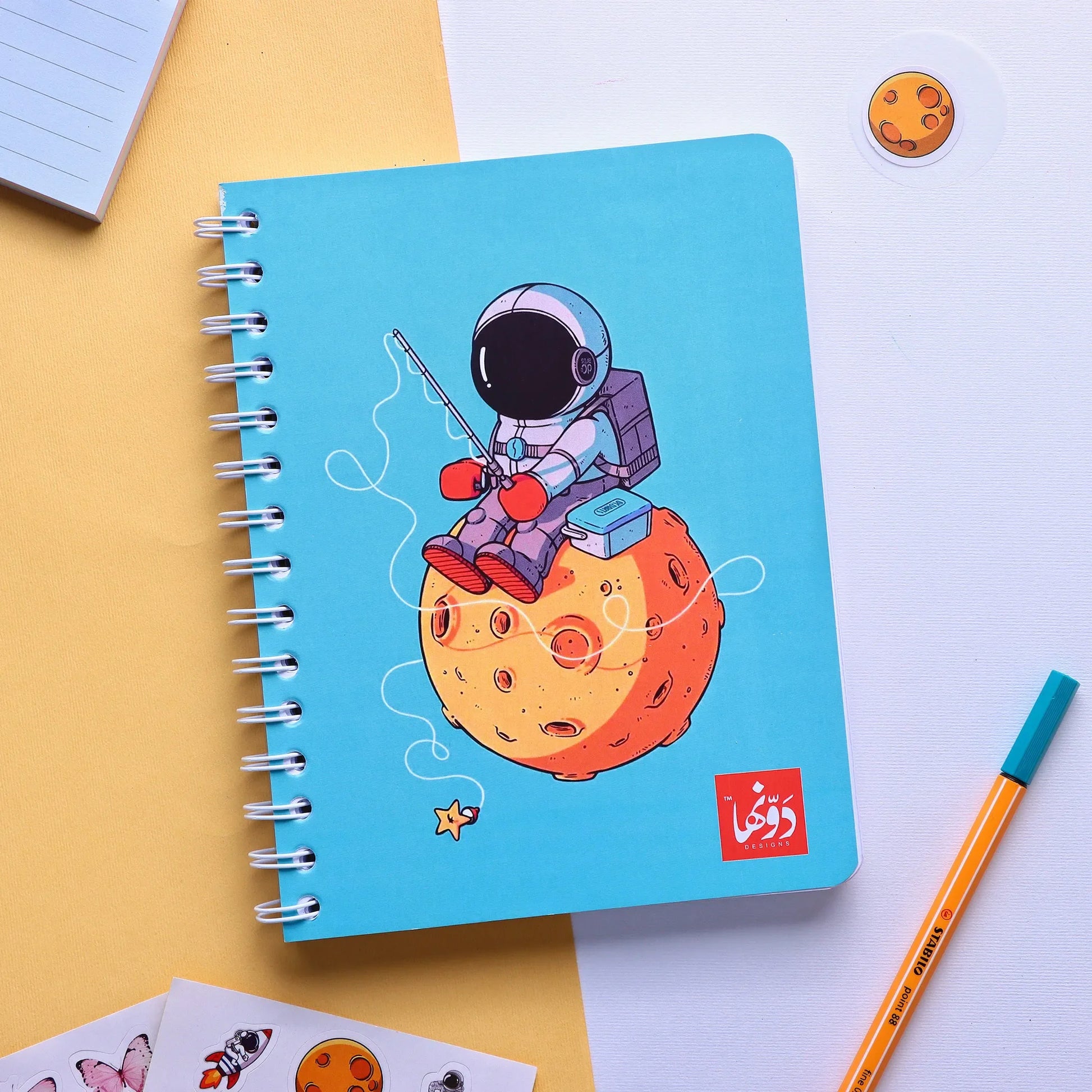 Outer Spase | SafeZone Notebook (Wired / HardCover) Wired Dawenha | دونها