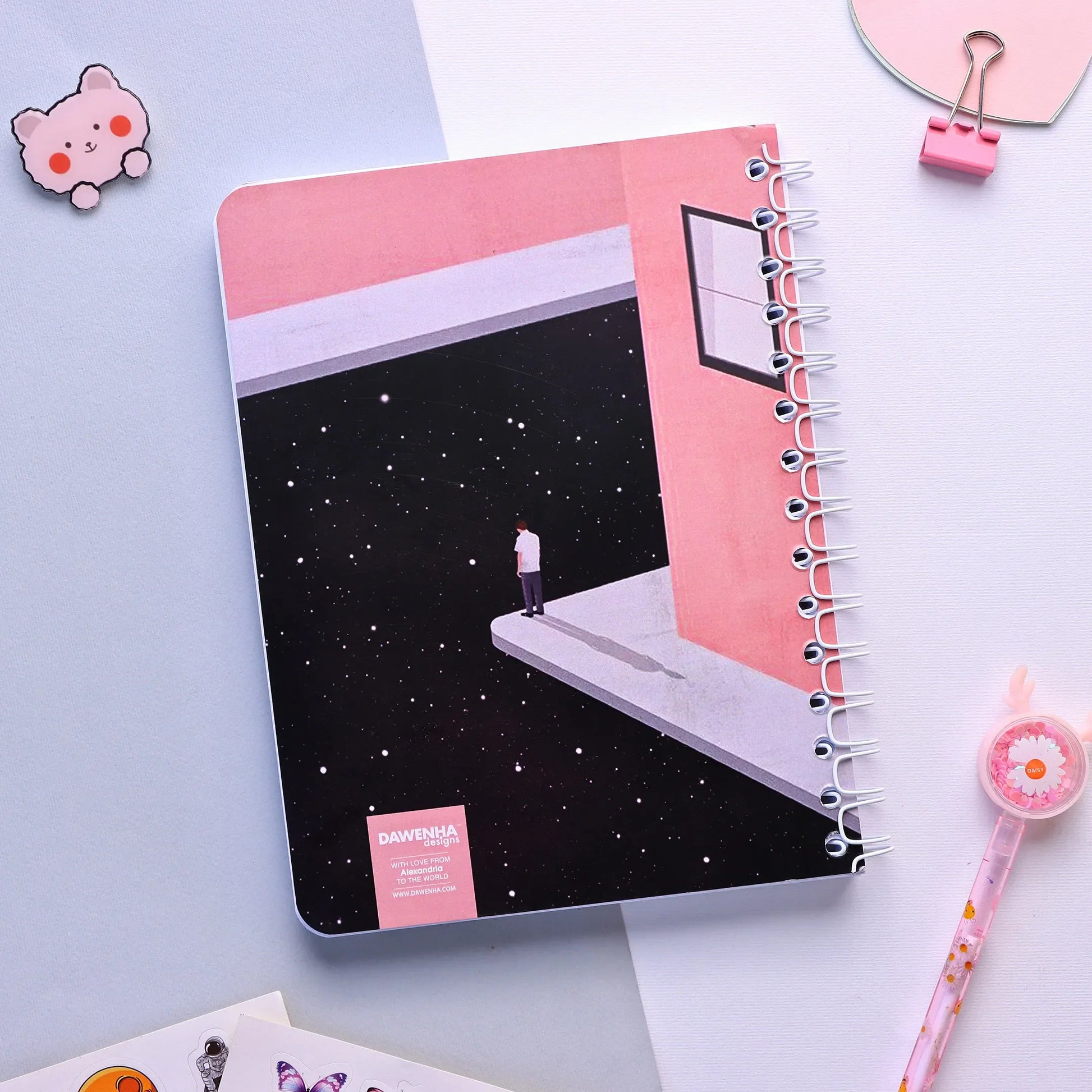 Lost | SafeZone Notebook (Wired / HardCover) Dawenha | دونها