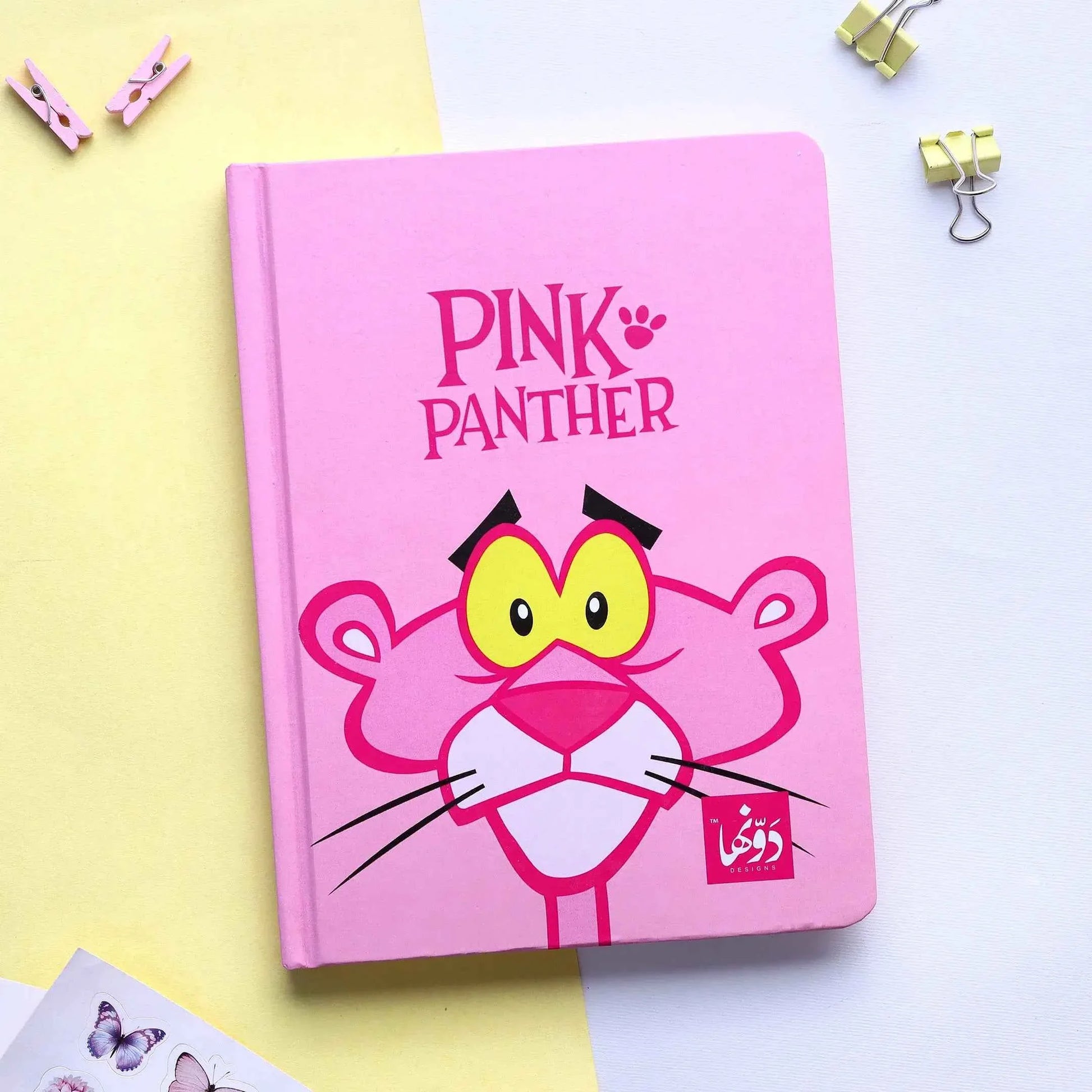 Pink Panther | SafeZone Notebook (Wired / HardCover) Hardcover Dawenha | دونها