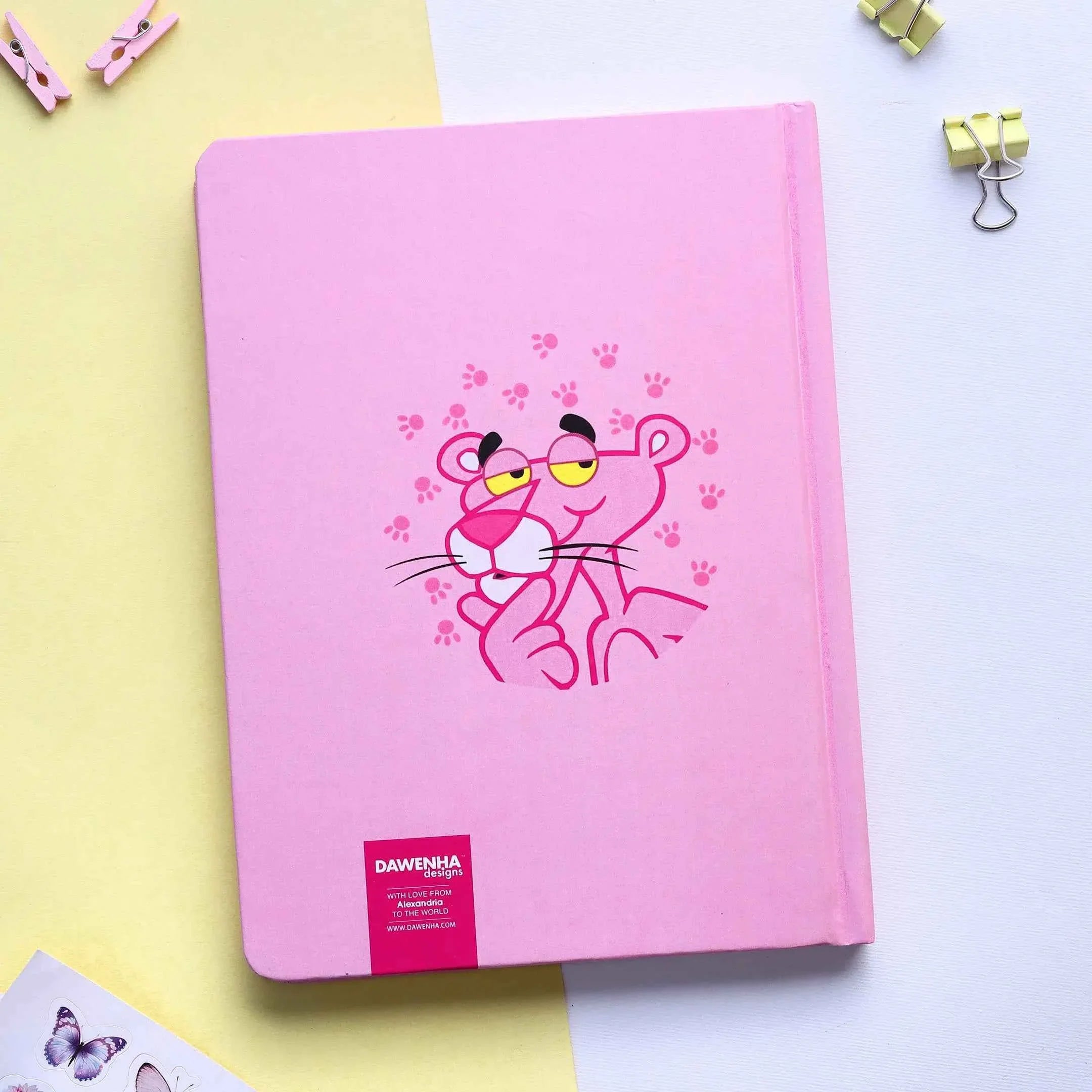 Pink Panther | SafeZone Notebook (Wired / HardCover) Dawenha | دونها