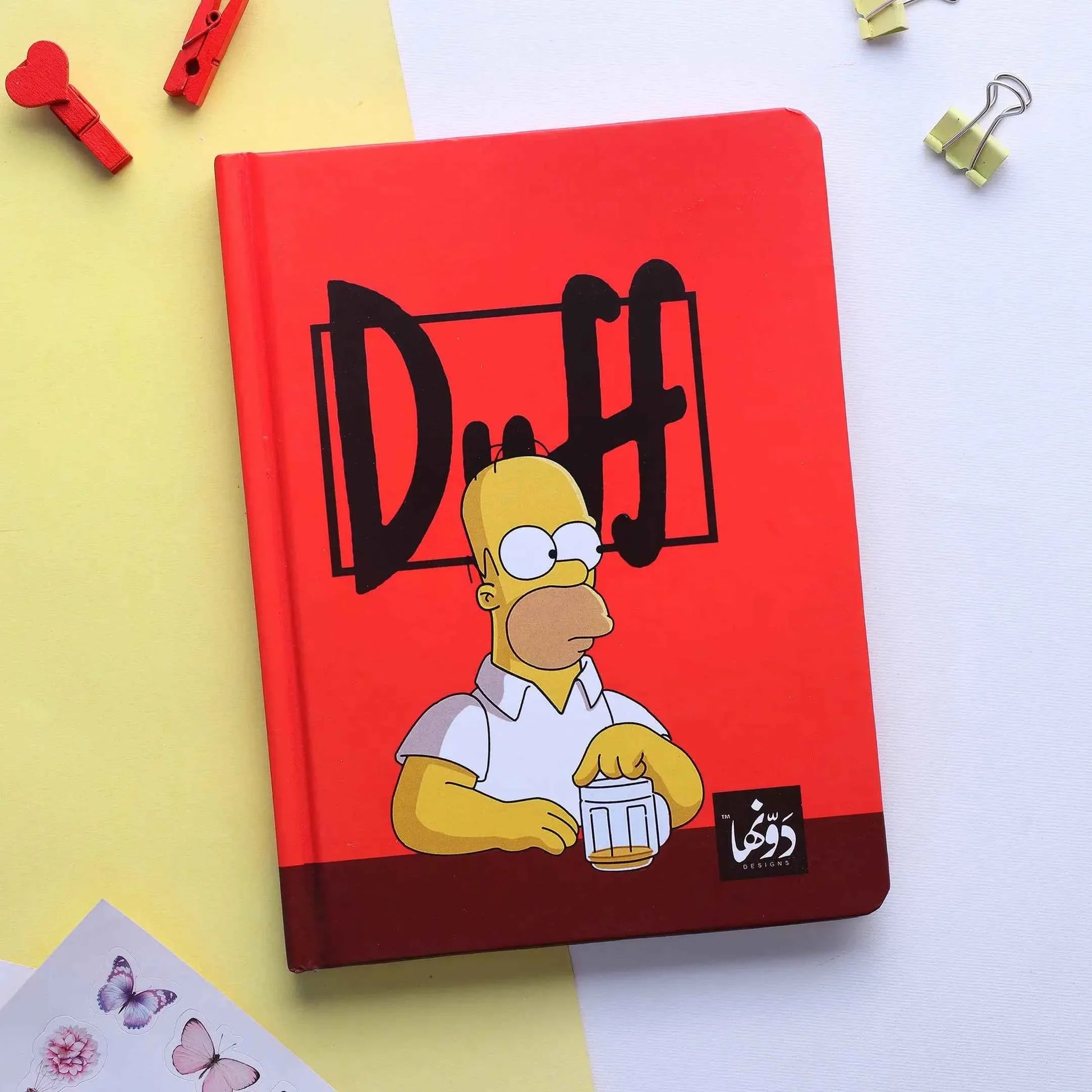 Duff | SafeZone Notebook (Wired / HardCover) Hardcover Dawenha | دونها