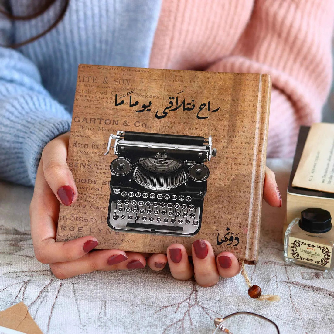 Typewriter | Vintage Notebook notebook Dawenha | دونها