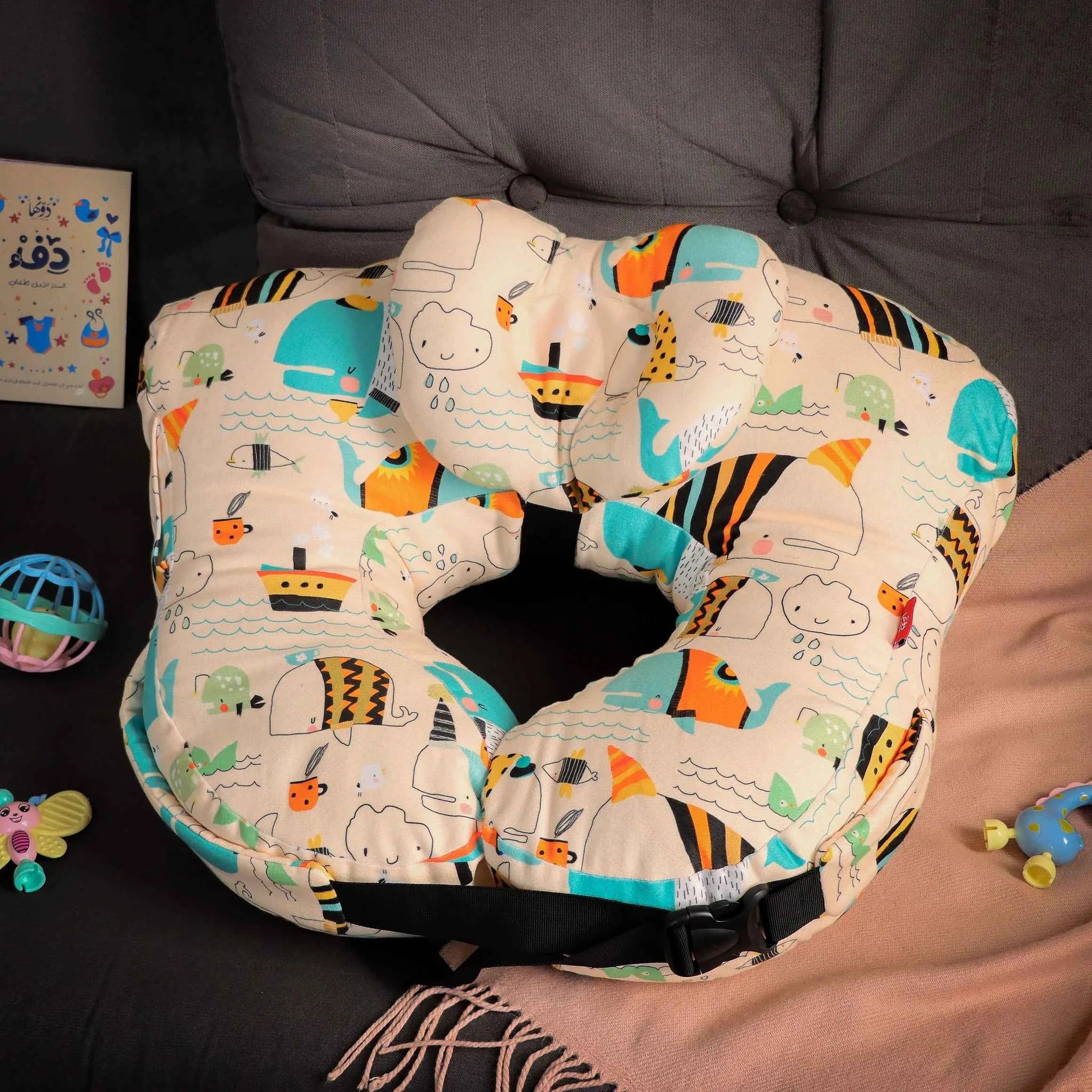 Baby Pillow | Whale Dawenha | دونها