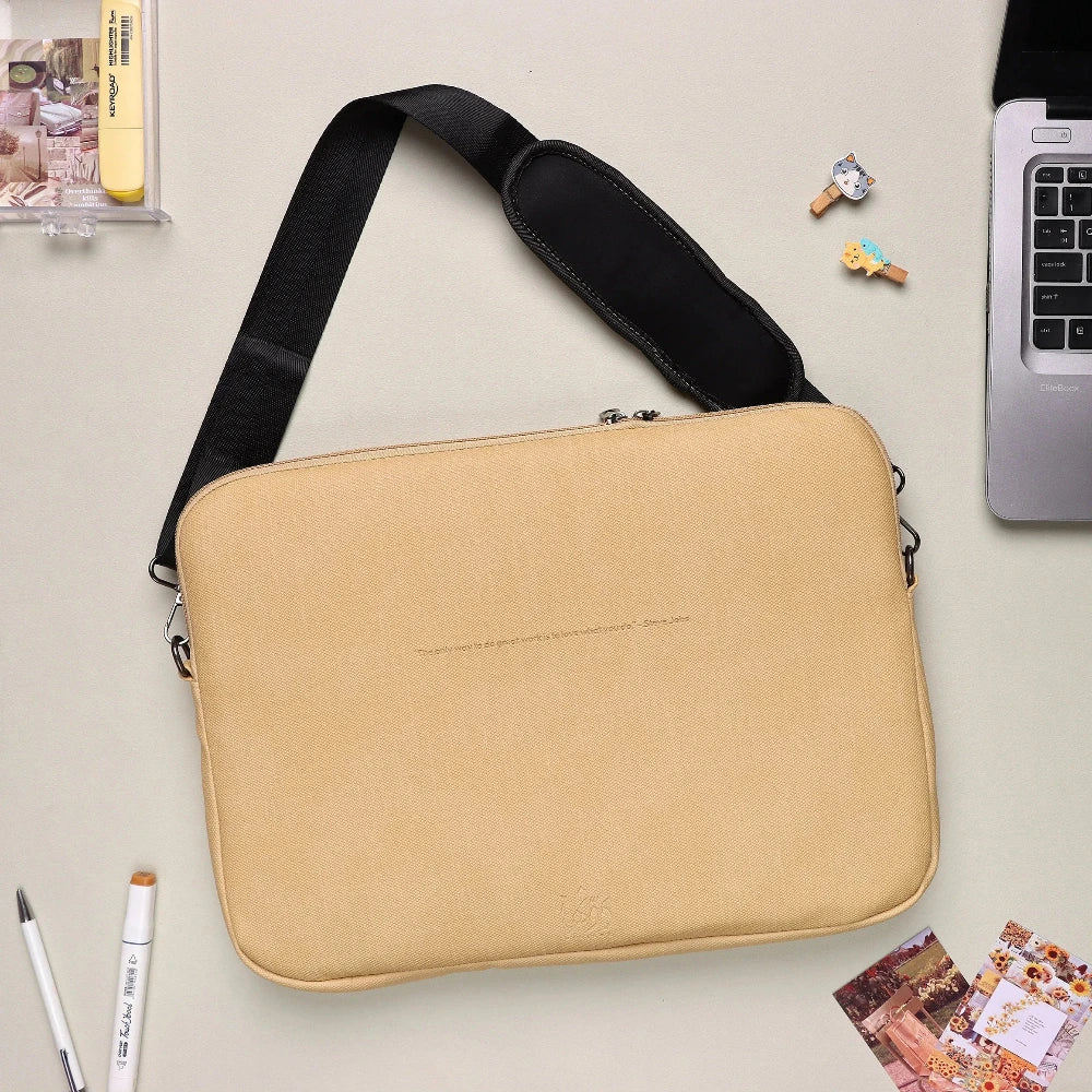 Shoulder Laptop Sleeve | Latte Dawenha | دونها