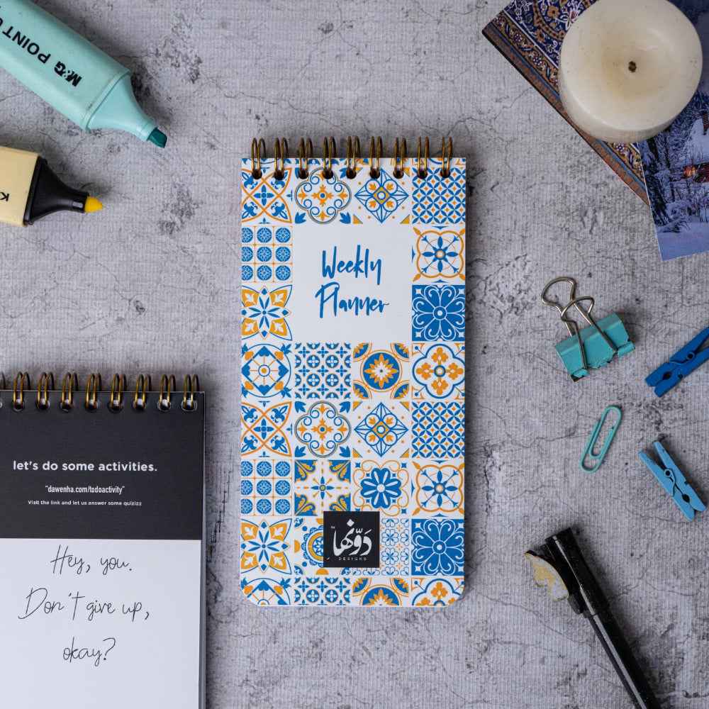 Moroccan Style Weekly Planner Dawenha | دونها