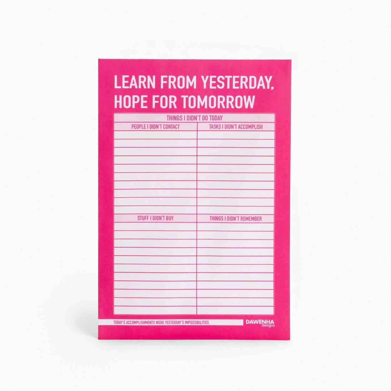 Learn from yesterday Dawenha | دونها