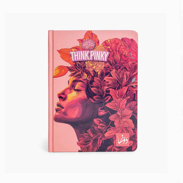 Pinky Hippie | Safezone Notebook (Wired / Hardcover) Dawenha | دونها