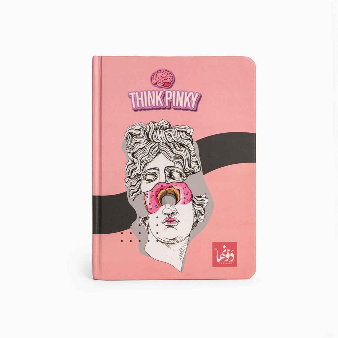 Romans Donut | Safezone Notebook (Wired / Hardcover) Dawenha | دونها