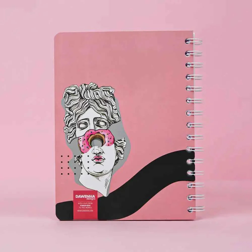 Romans Donut | Safezone Notebook (Wired / Hardcover) Dawenha | دونها