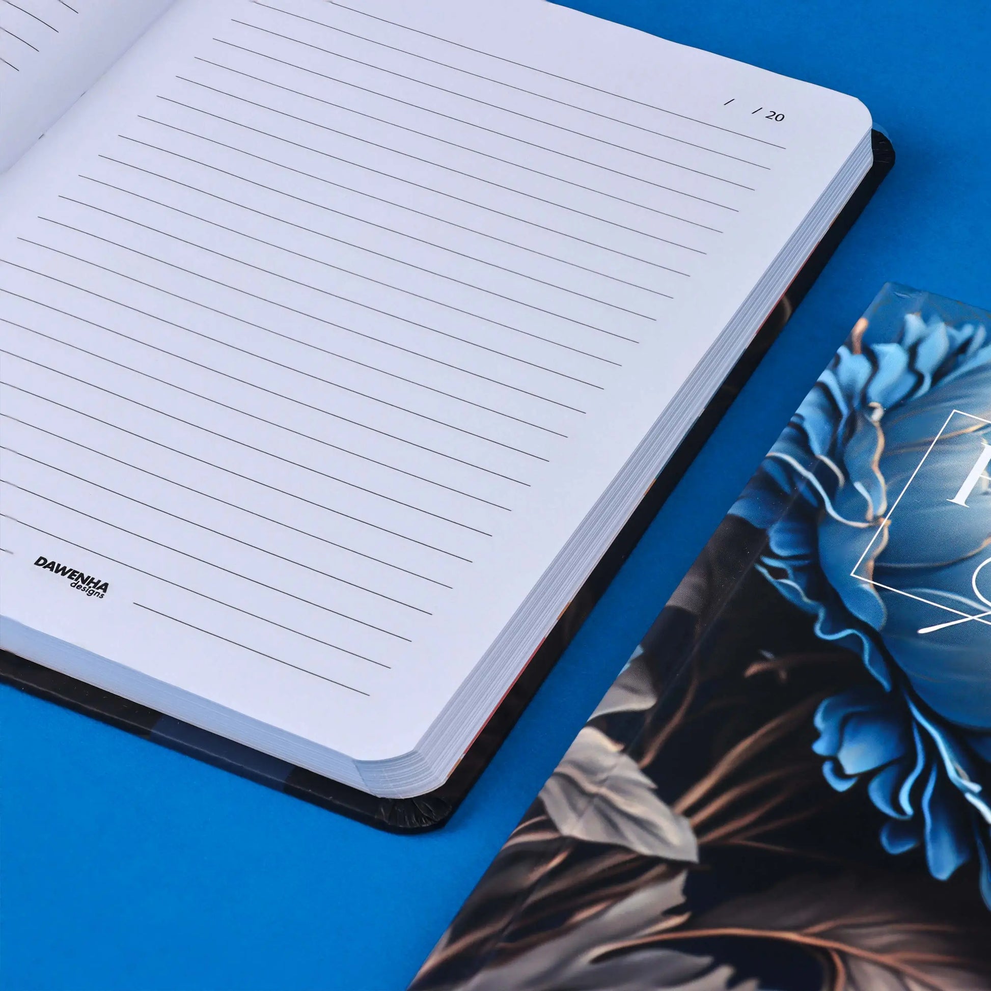 Golden Royal | Safezone Notebook (Wired / HardCover) Dawenha | دونها