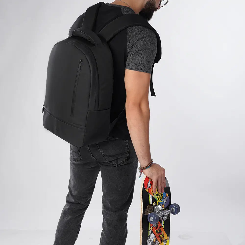 Leather Backpack | Black bags Dawenha | دونها