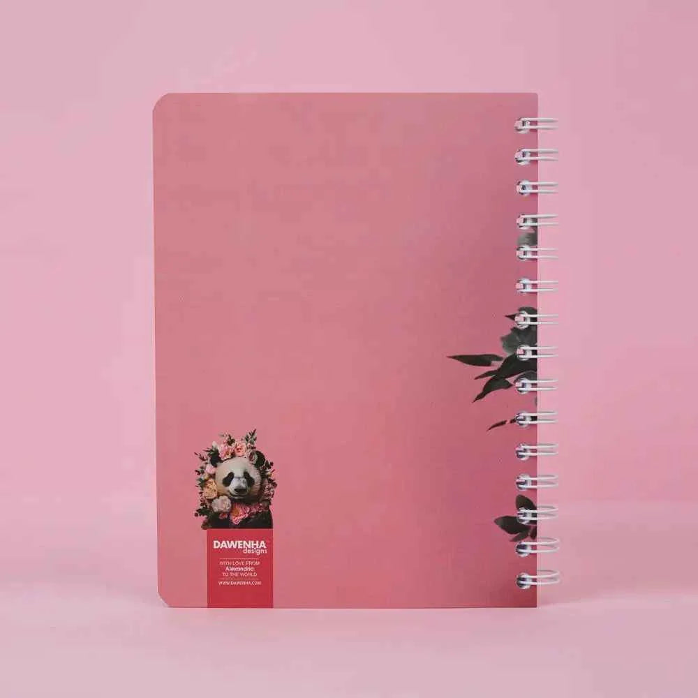 Pinky Panda | Safezone Notebook (Wired / hardcover) Dawenha | دونها