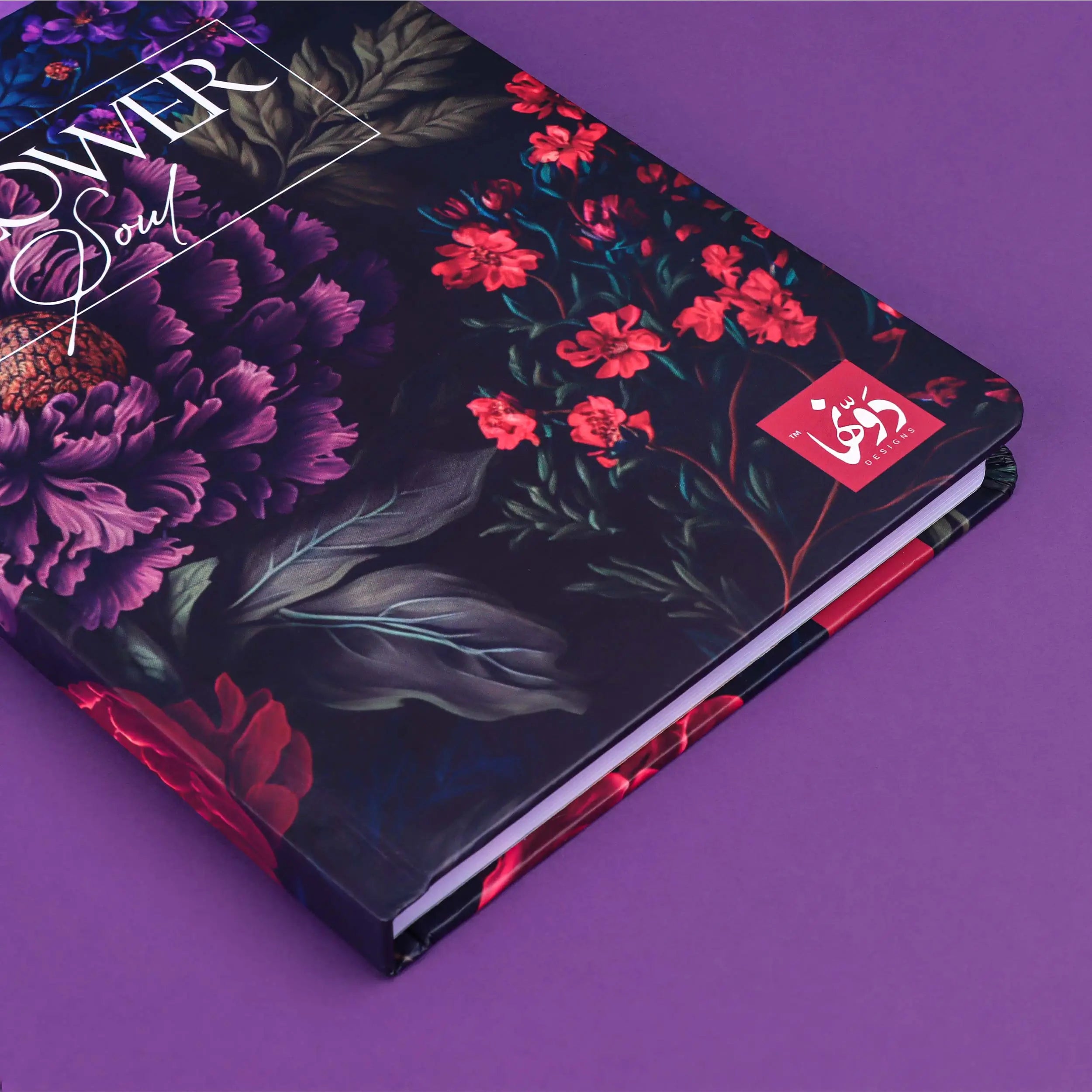 Floral Symphony | Safezone Notebook (Wired / HardCover) Dawenha | دونها