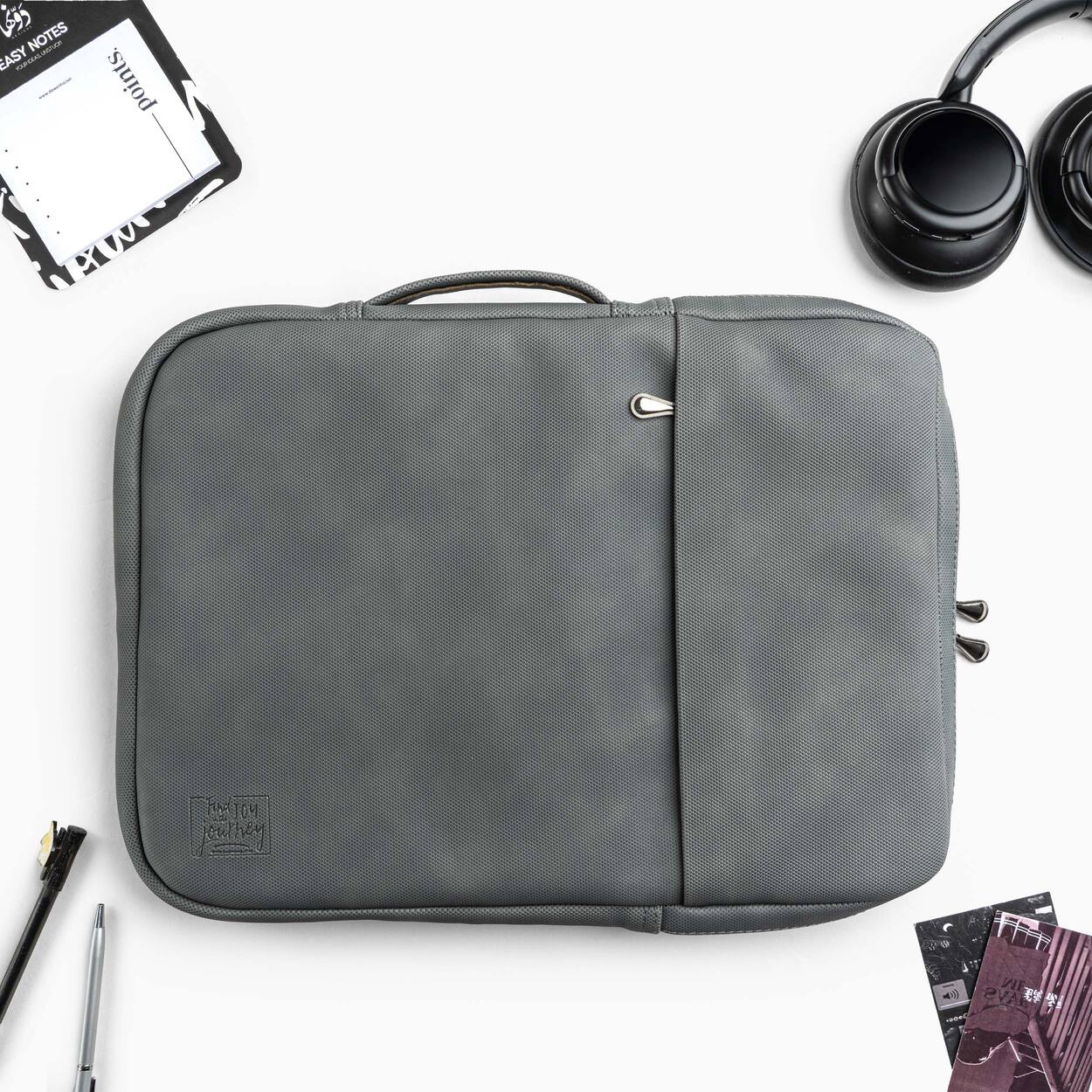 Hand Laptop Sleeve | Grey 15.6 inch Dawenha | دونها