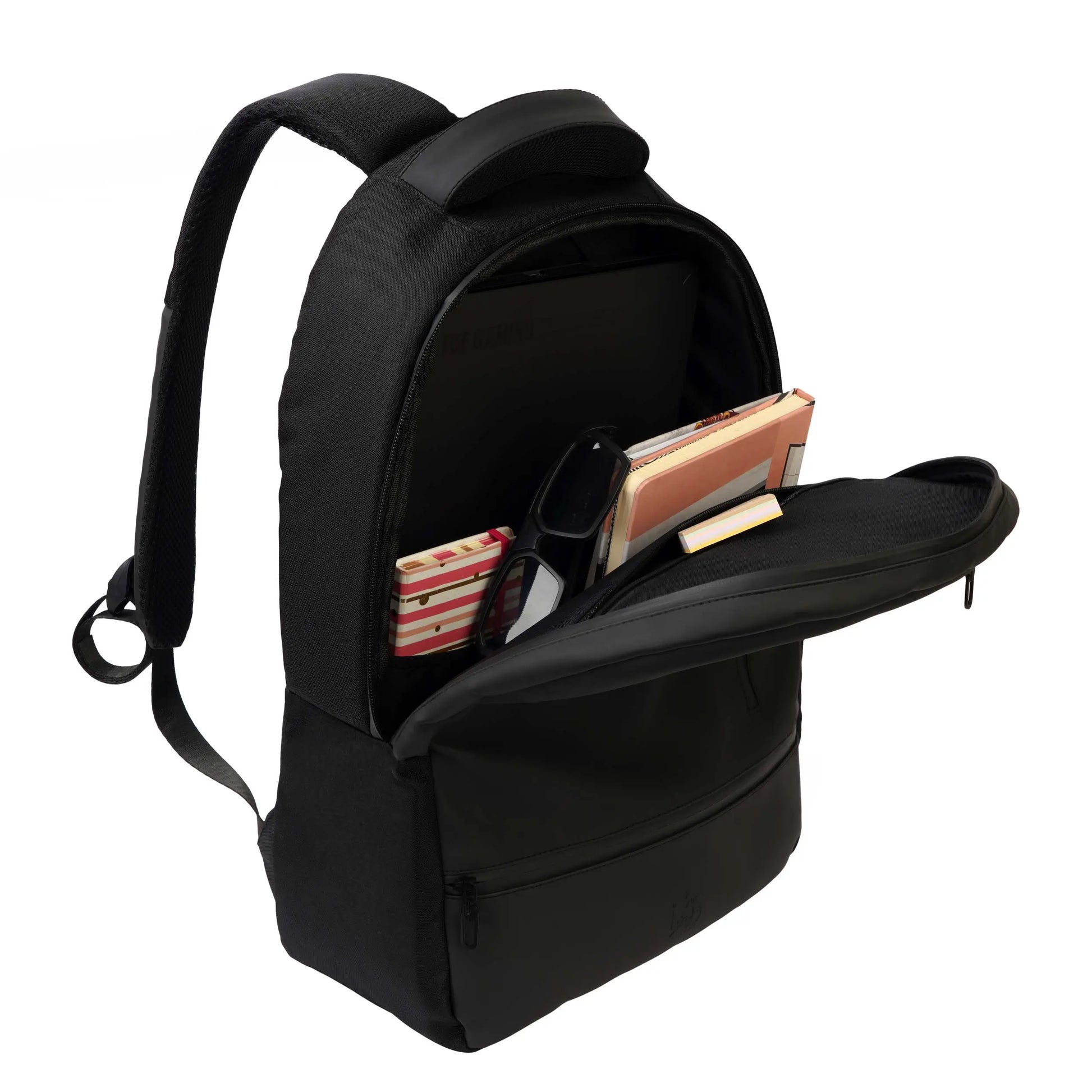 Leather Backpack | Black bags Dawenha | دونها