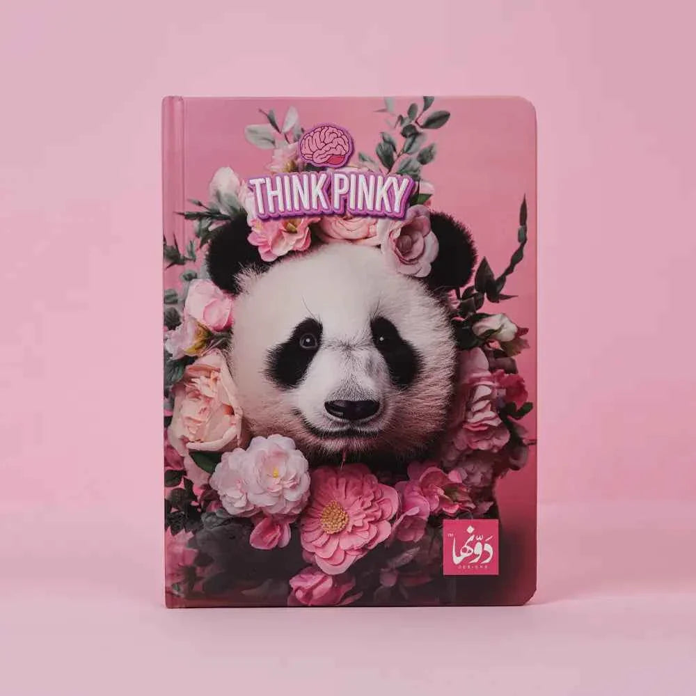 Pinky Panda | Safezone Notebook (Wired / hardcover) Hardcover Dawenha | دونها