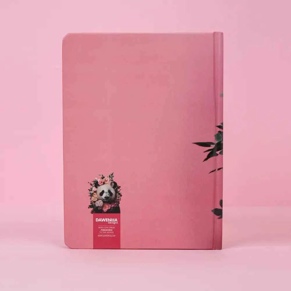 Pinky Panda | Safezone Notebook (Wired / hardcover) Dawenha | دونها