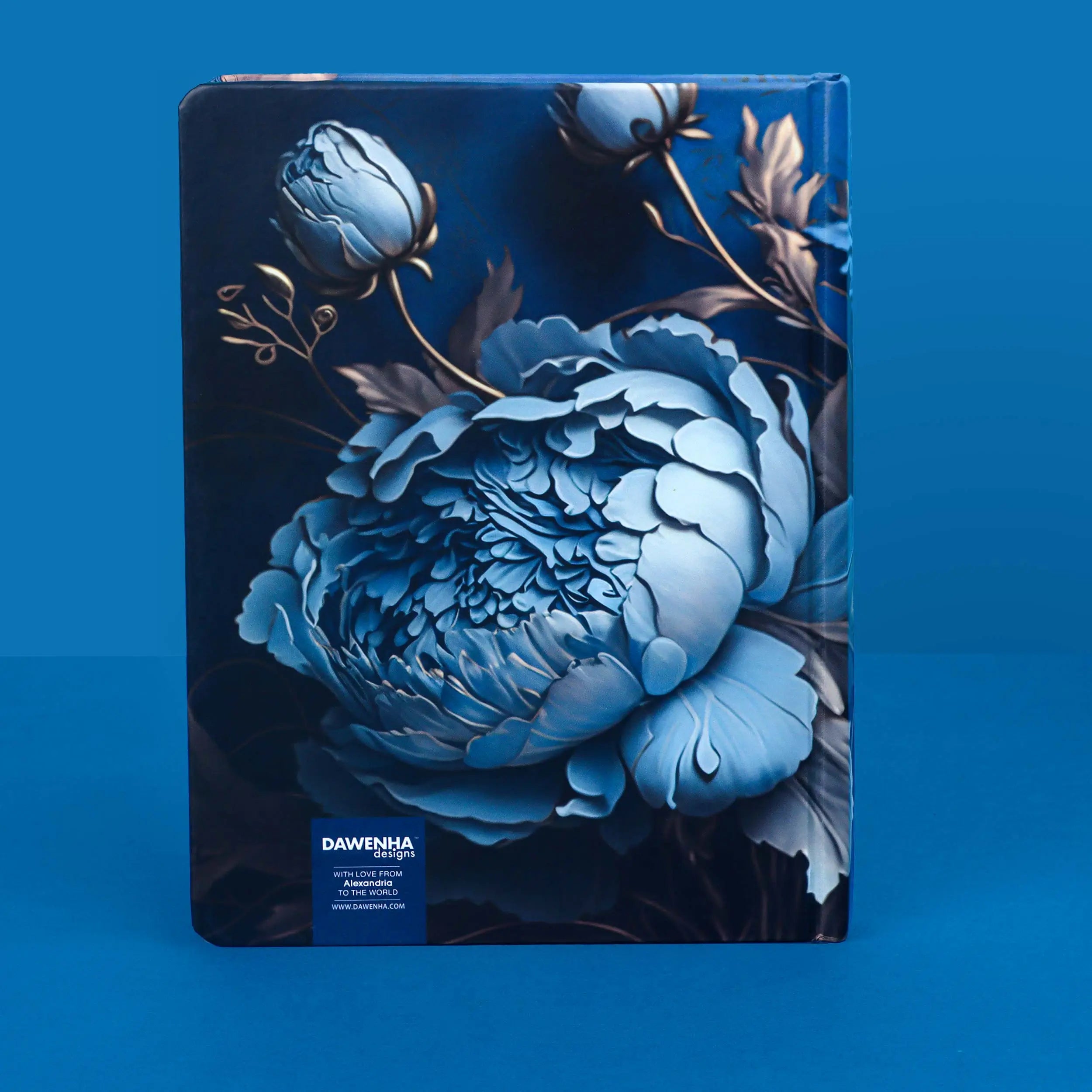 Golden Royal | Safezone Notebook (Wired / HardCover) Dawenha | دونها