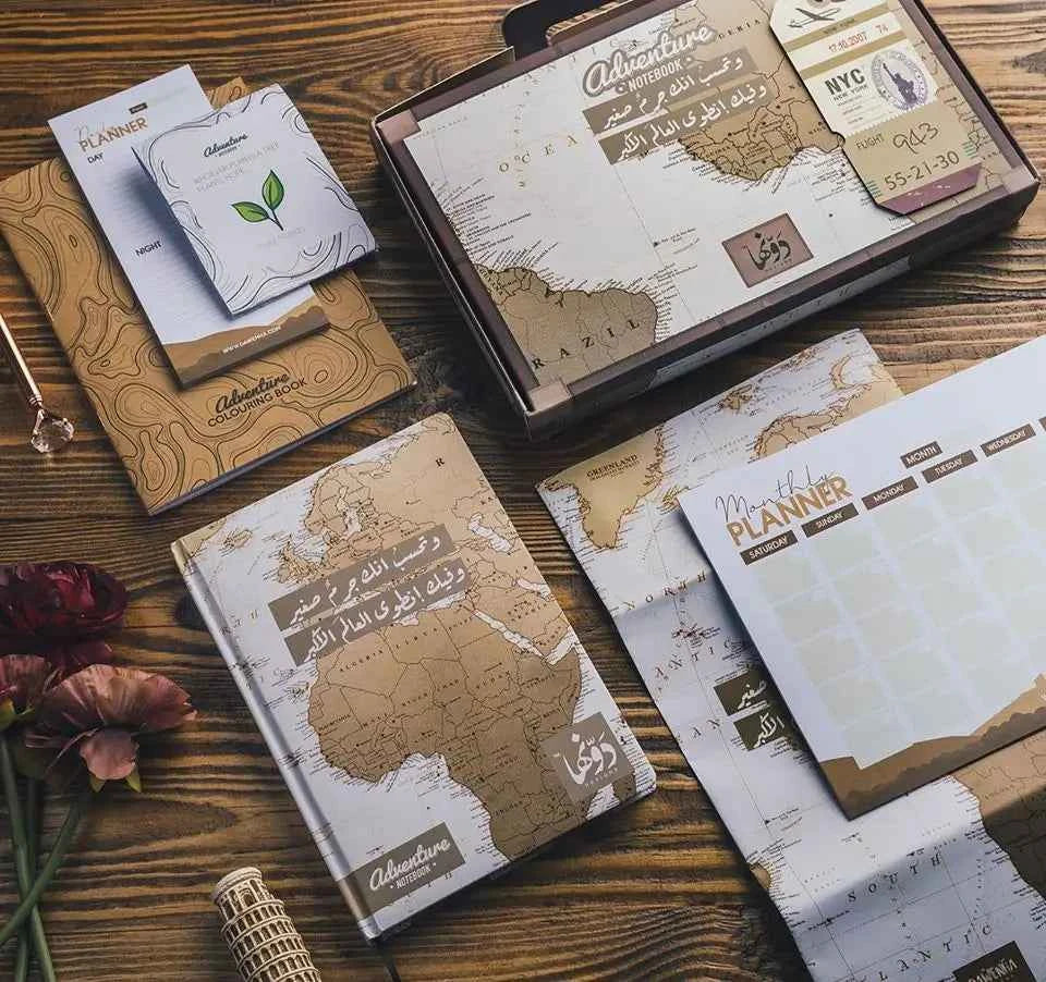 Watahseb Ank Jurm | Adventure Pack notebook Dawenha | دونها