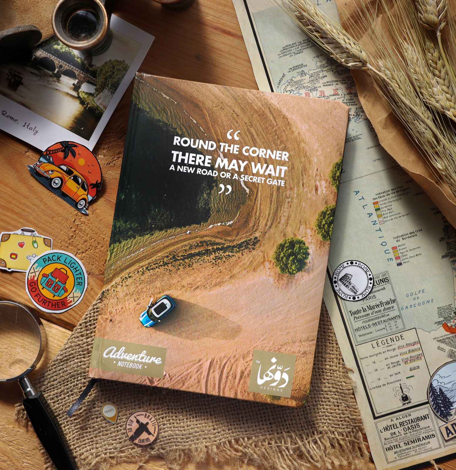 Round The Corner | Adventure Pack notebook Dawenha | دونها