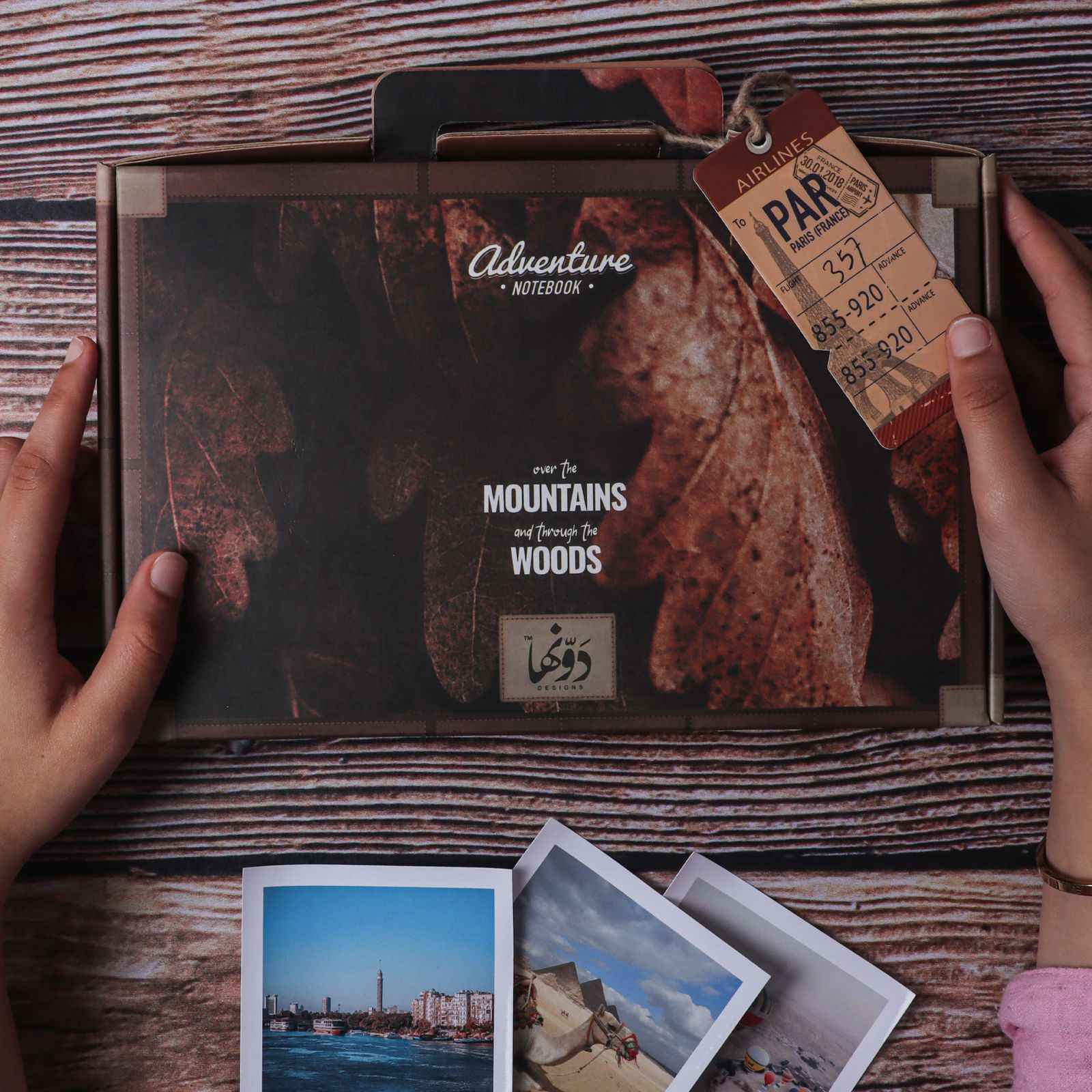 Over The Mountains | Adventure Pack notebook Dawenha | دونها