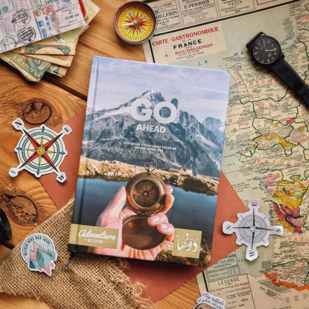 Go Ahead | Adventure Notebook notebook Dawenha | دونها